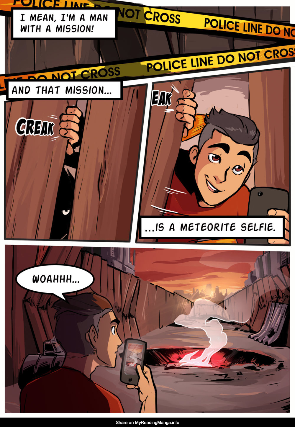 It Came From Outer Space, Dude ! Chapter 1 page 5 - 