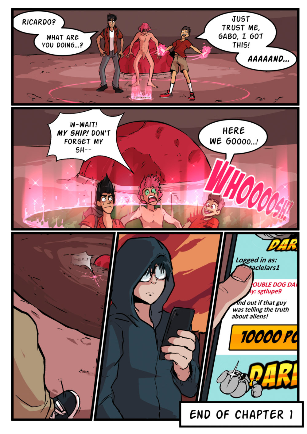 It Came From Outer Space, Dude ! Chapter 1 page 43 - 