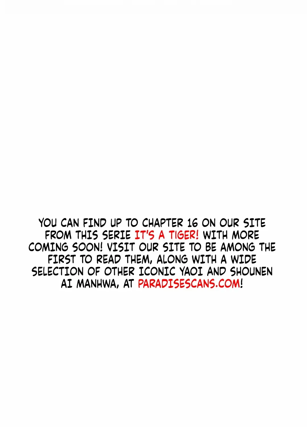 It's a Tiger Chapter 12 page 126 - 