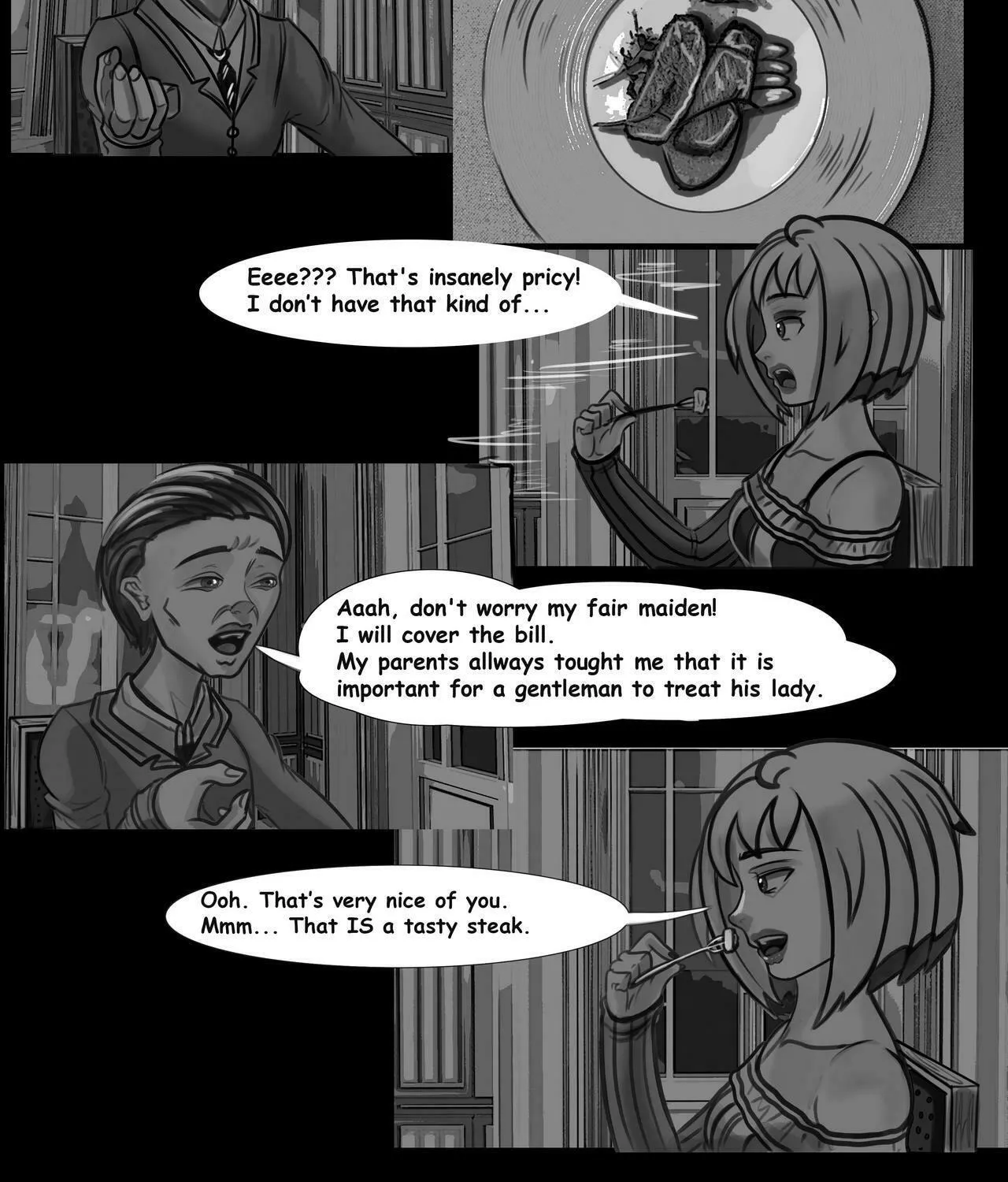 It's Maka! Not baka!!! Chapter 2 page 3 - 