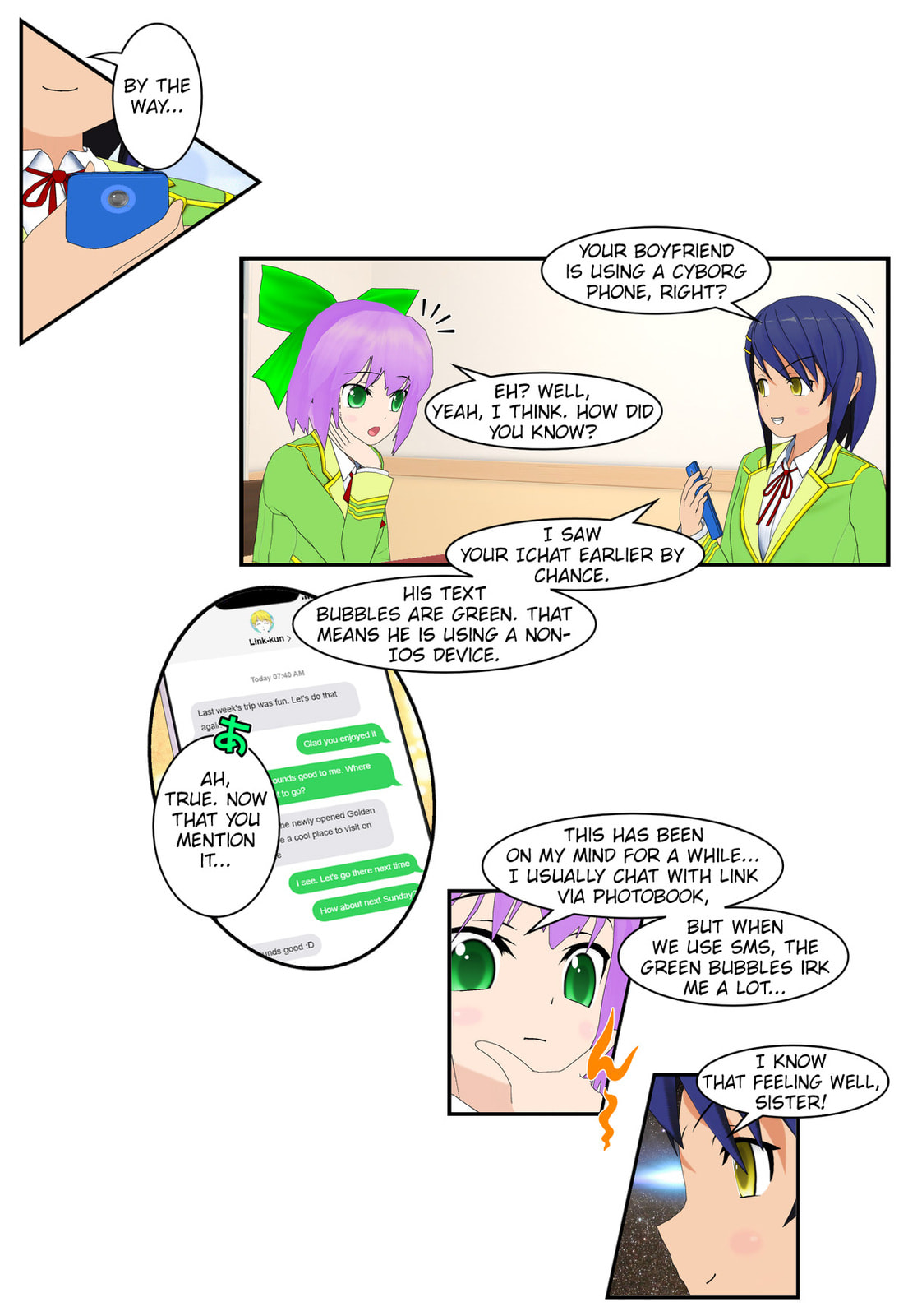 It started with a Wi-Fi network name Chapter 65 page 3 - 