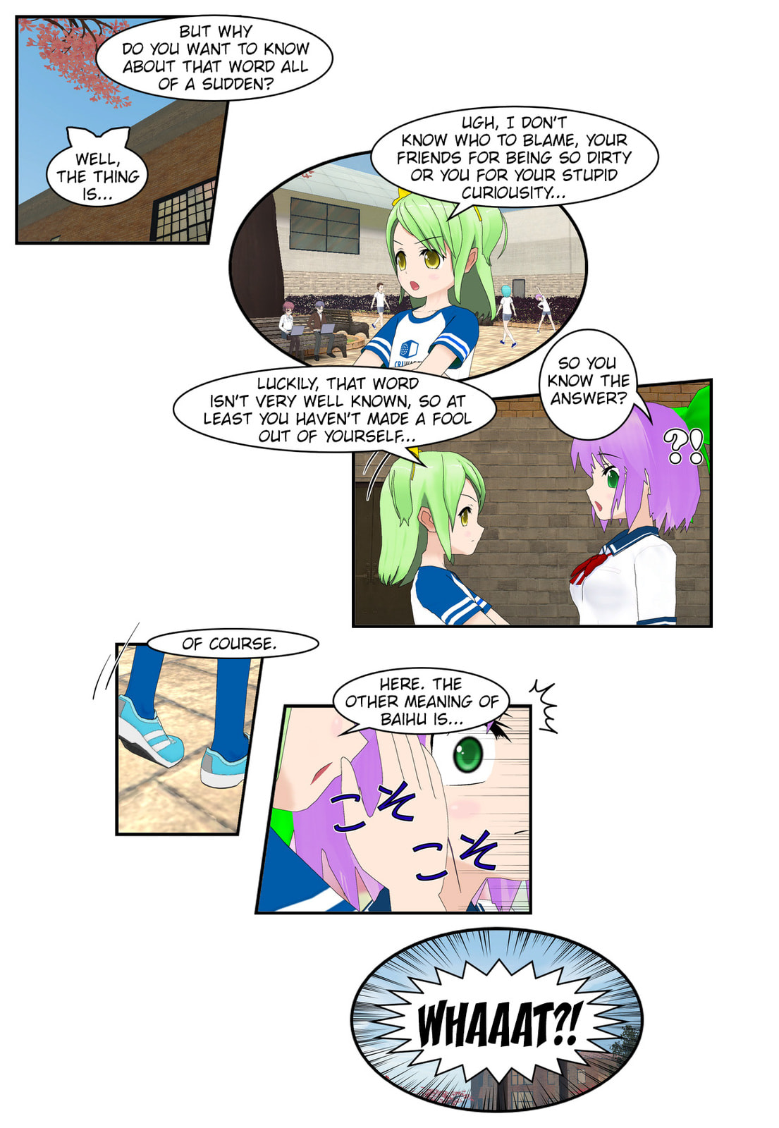 It started with a Wi-Fi network name Chapter 69 page 13 - 