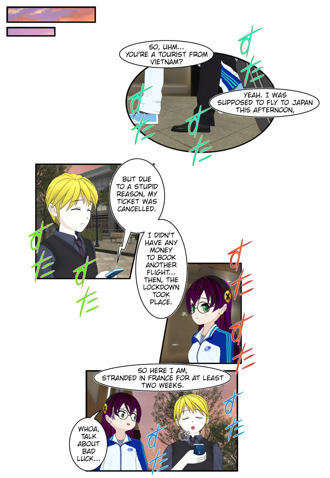 It started with a Wi-Fi network name Chapter 73 page 17 - 