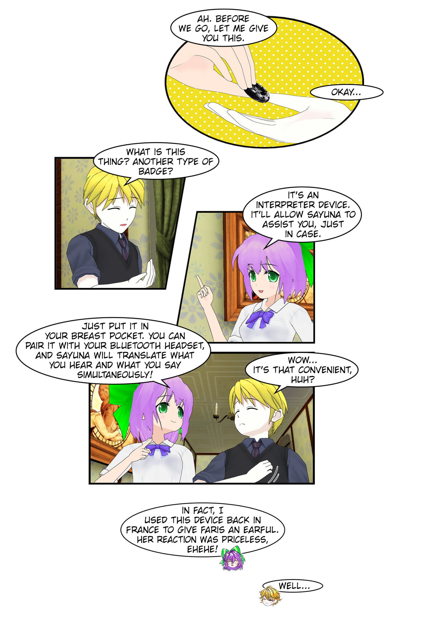 It started with a Wi-Fi network name Chapter 78 page 6 - 