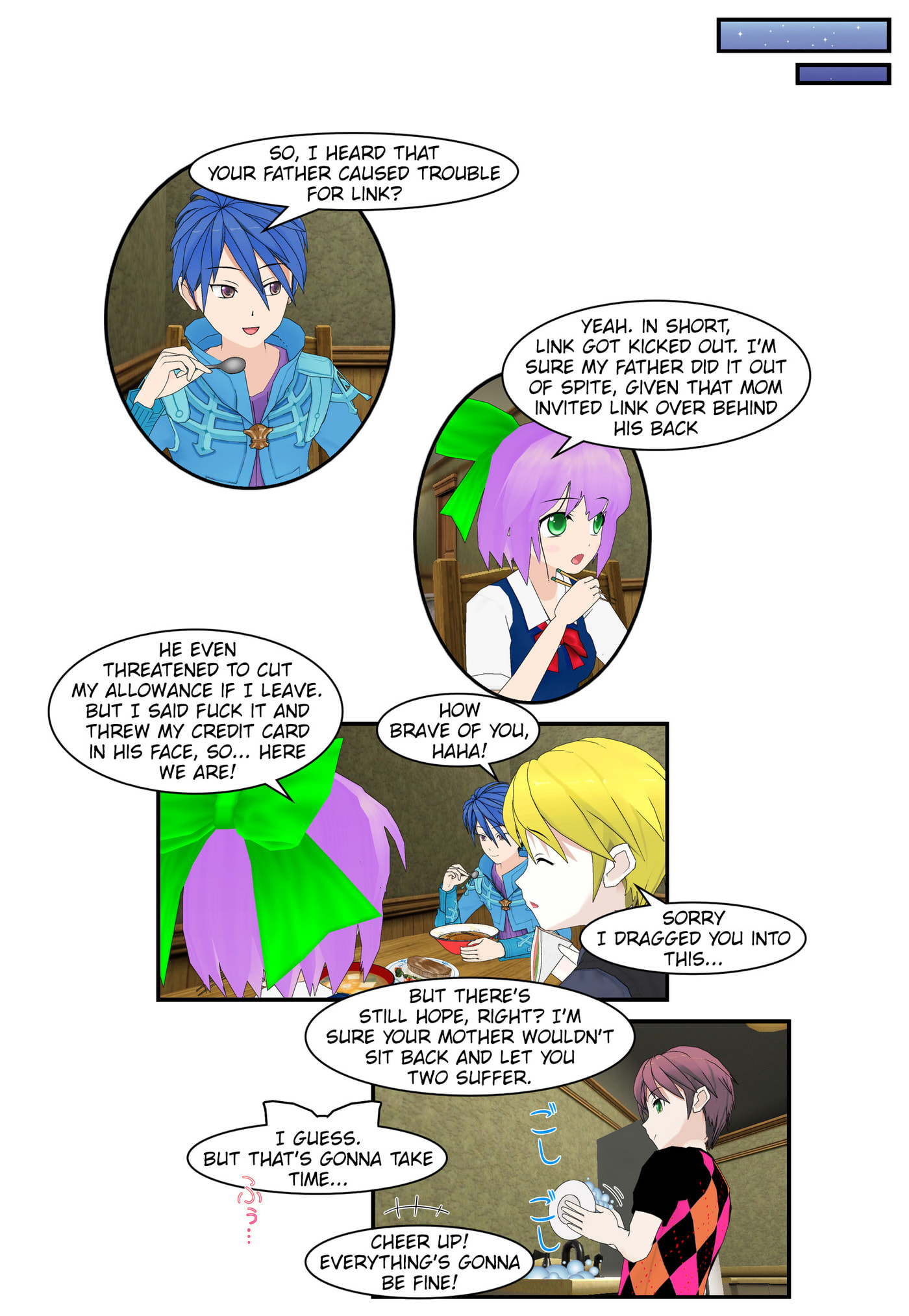 It started with a Wi-Fi network name Chapter 80 page 20 - 