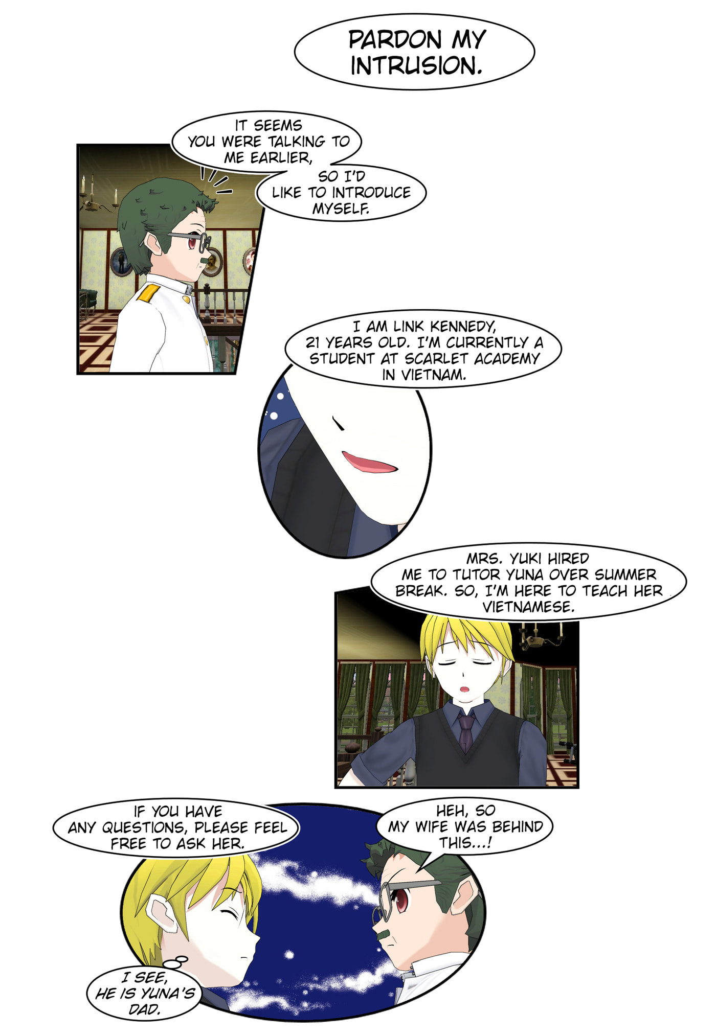 It started with a Wi-Fi network name Chapter 80 page 7 - 