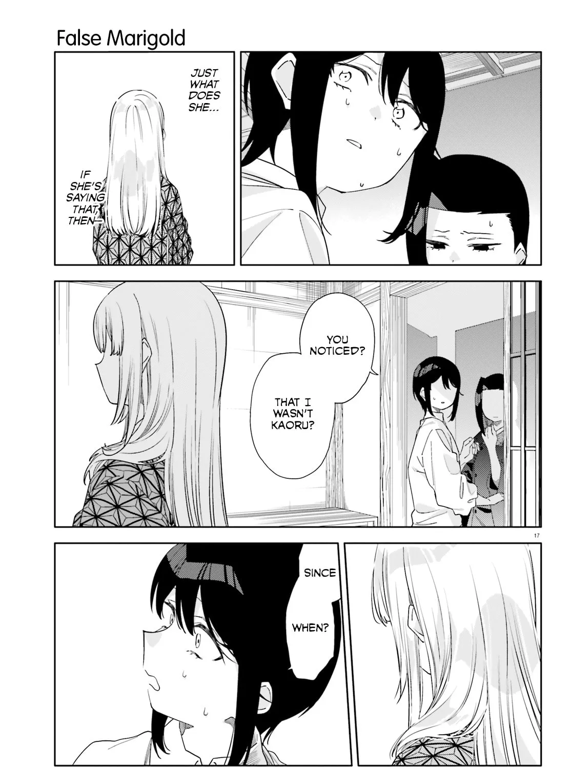 Itsuwari no Marigold Chapter 12 page 33 - 