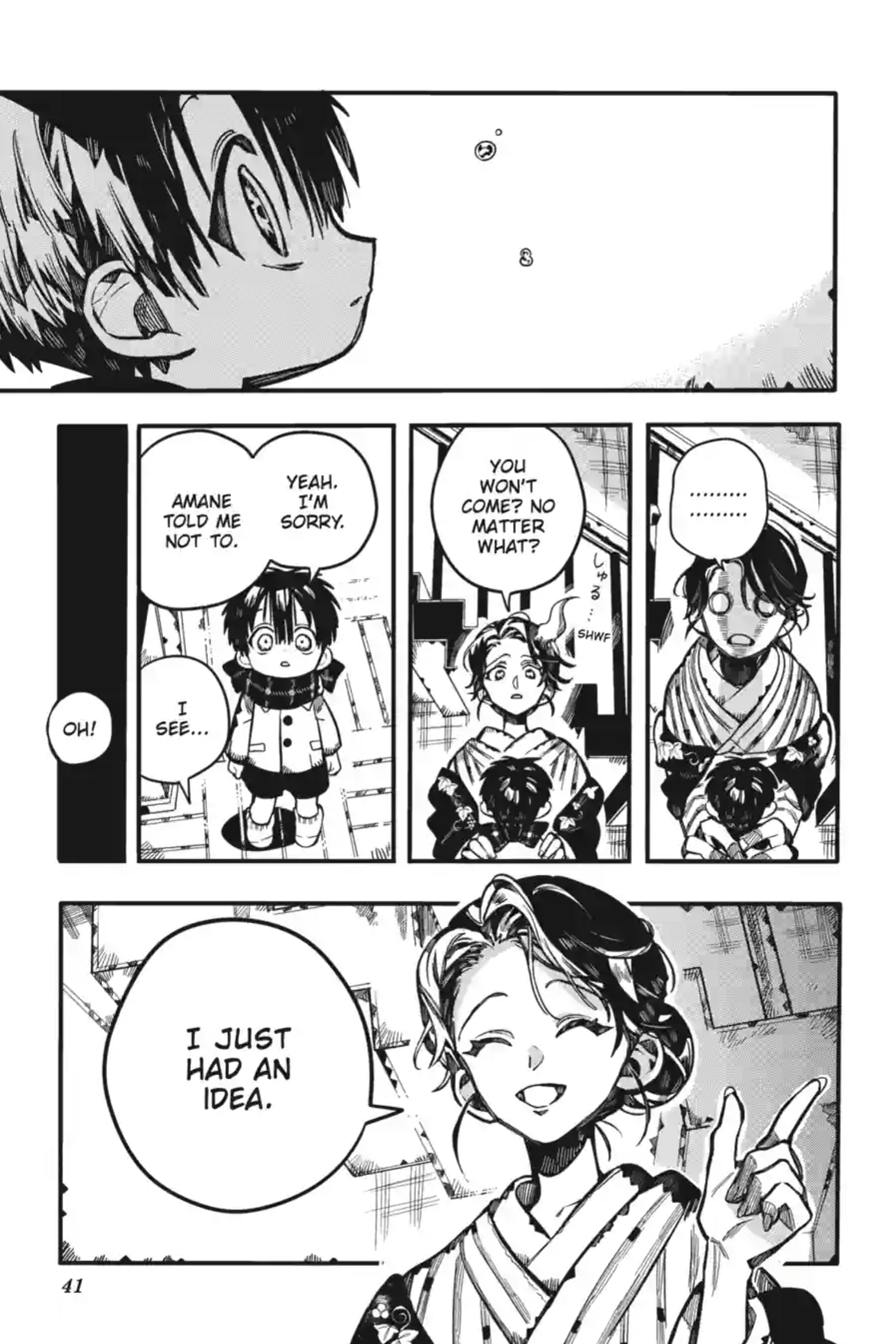 Jibaku Shounen Hanako-Kun Chapter 358 page 44 - 