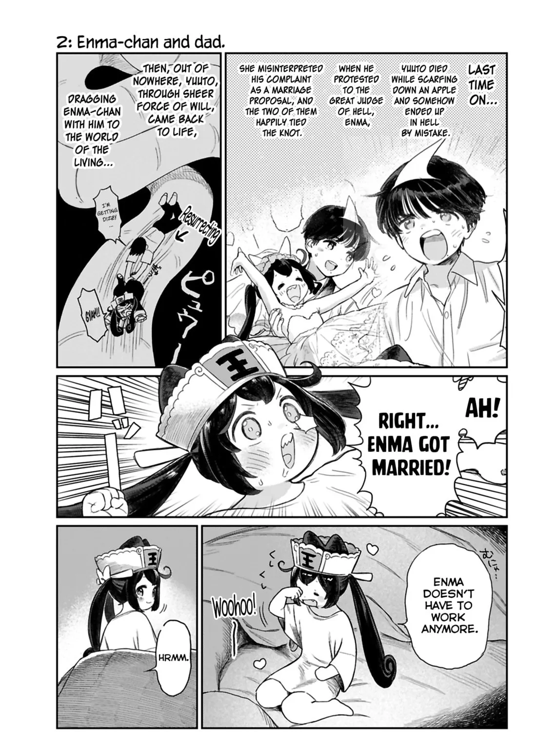Jigoku Kawaii Enma-chan Chapter 2 page 1 - 