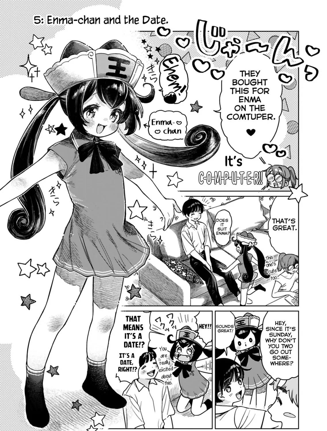 Jigoku Kawaii Enma-chan Chapter 5 page 1 - 