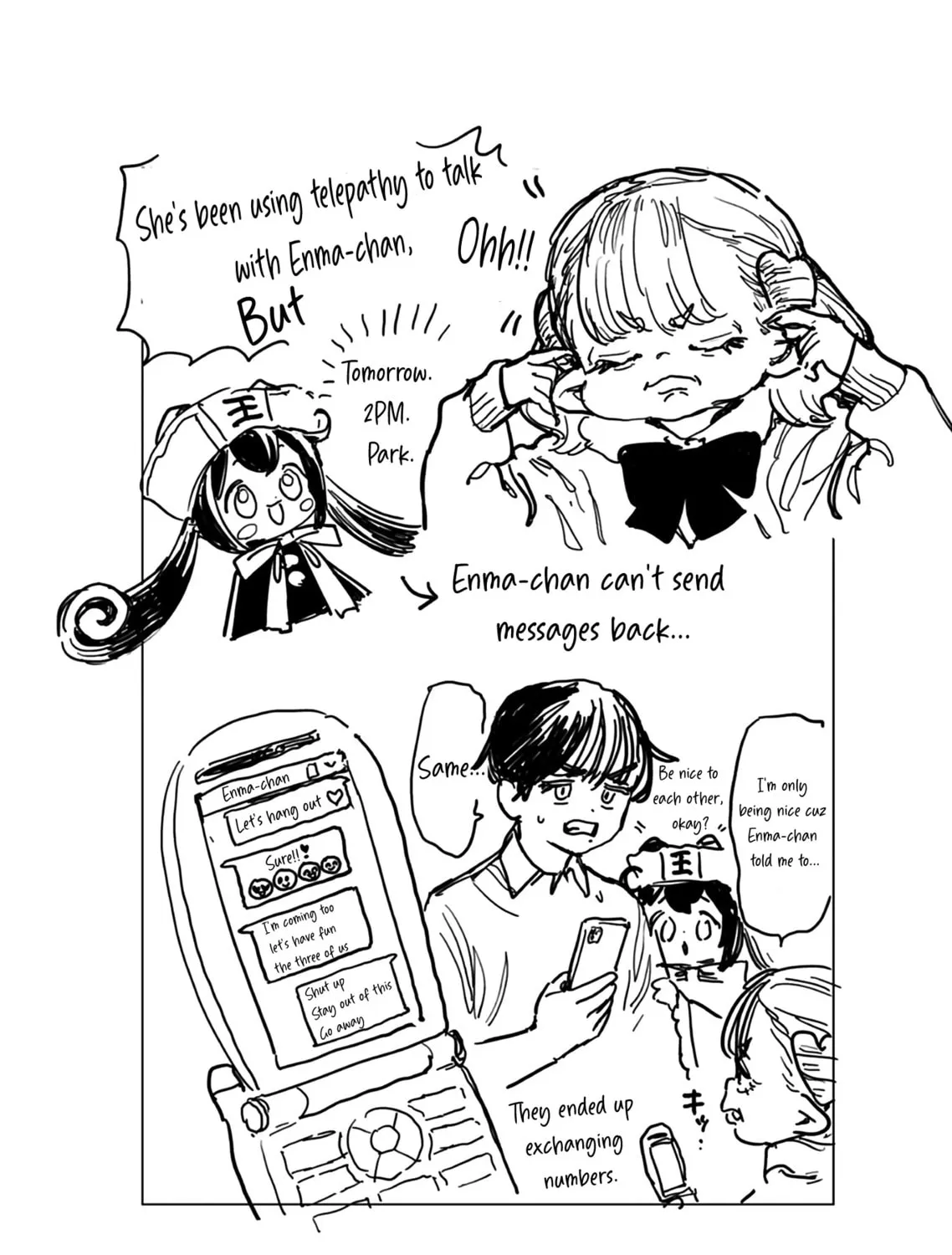 Jigoku Kawaii Enma-chan Chapter 6 page 21 - 