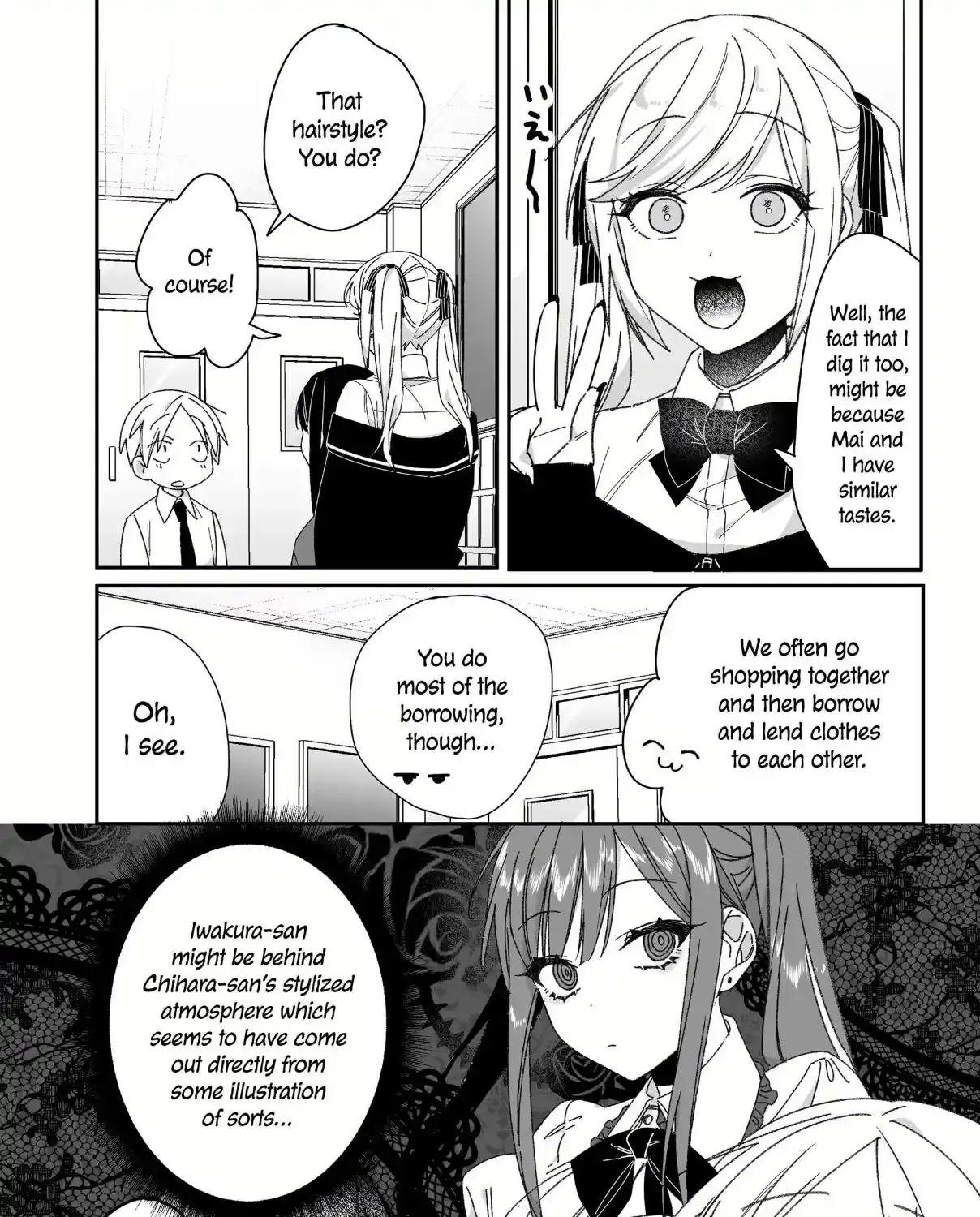 Jirai Nandesuka? Chihara-San Chapter 62 page 12 - 