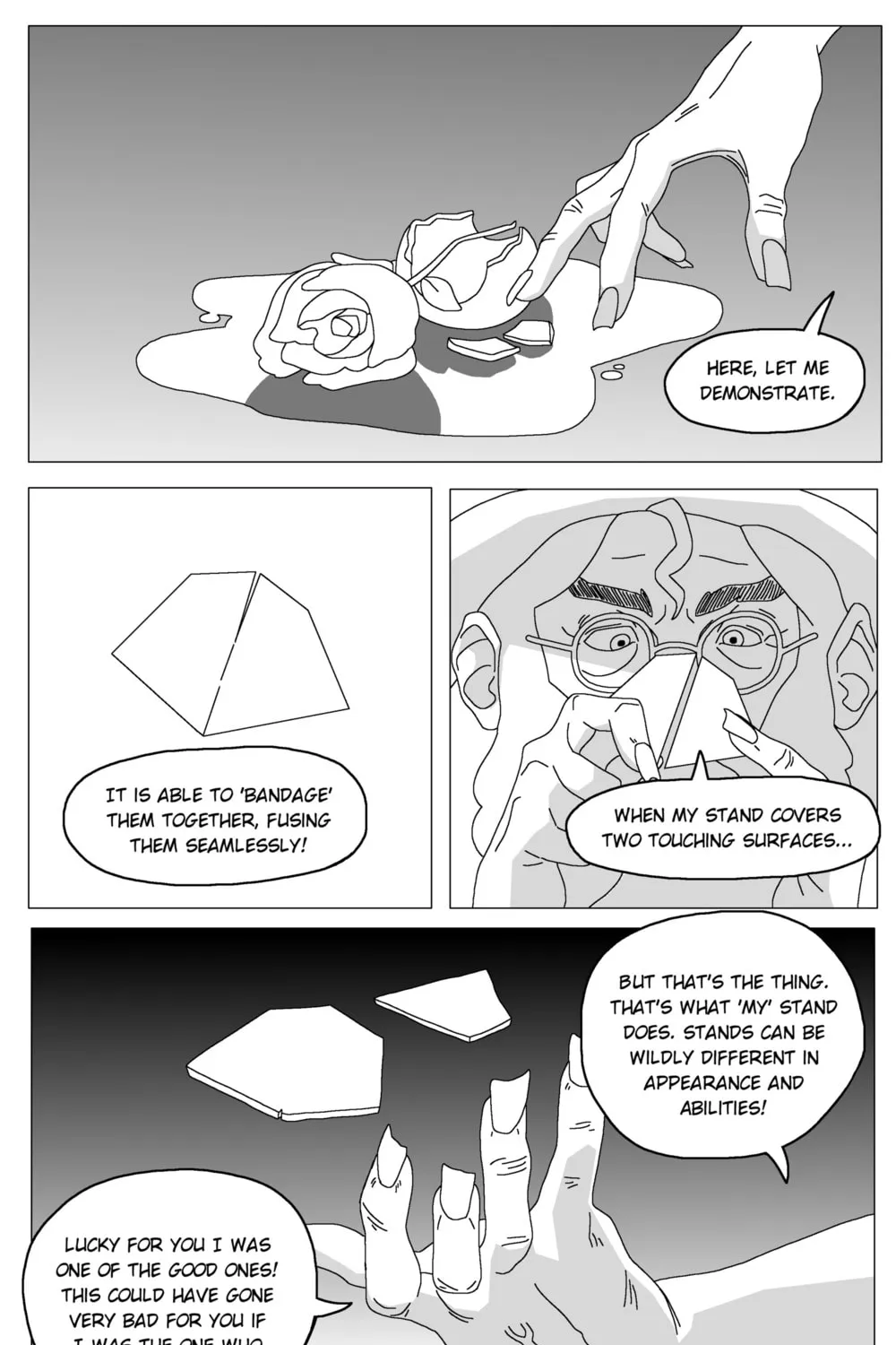 JJBA: Planck's Creek Chapter 6 page 33 - 