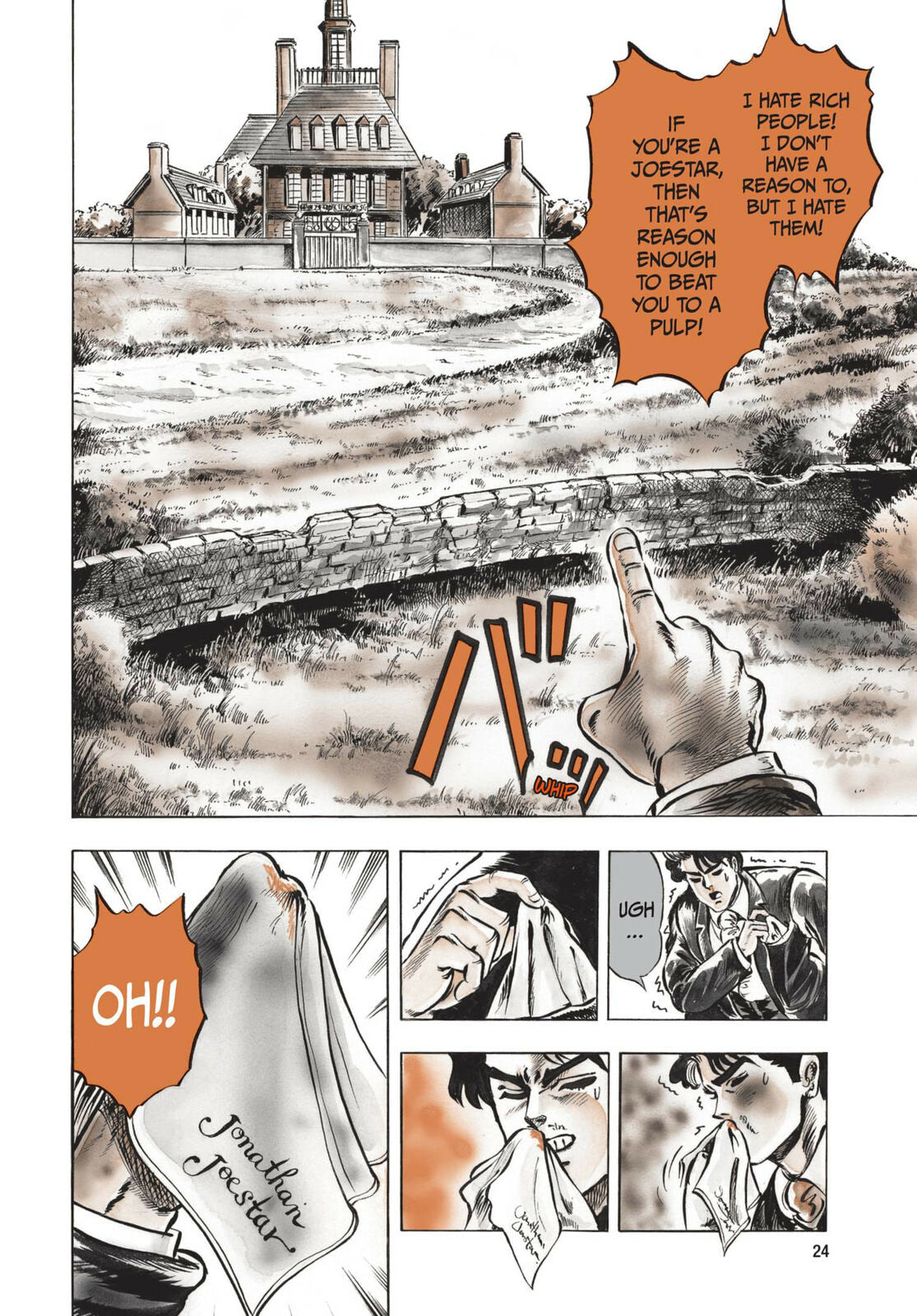 JoJo's Bizarre Adventure Part 1: Phantom Blood (Colored) Chapter 1 page 22 - 