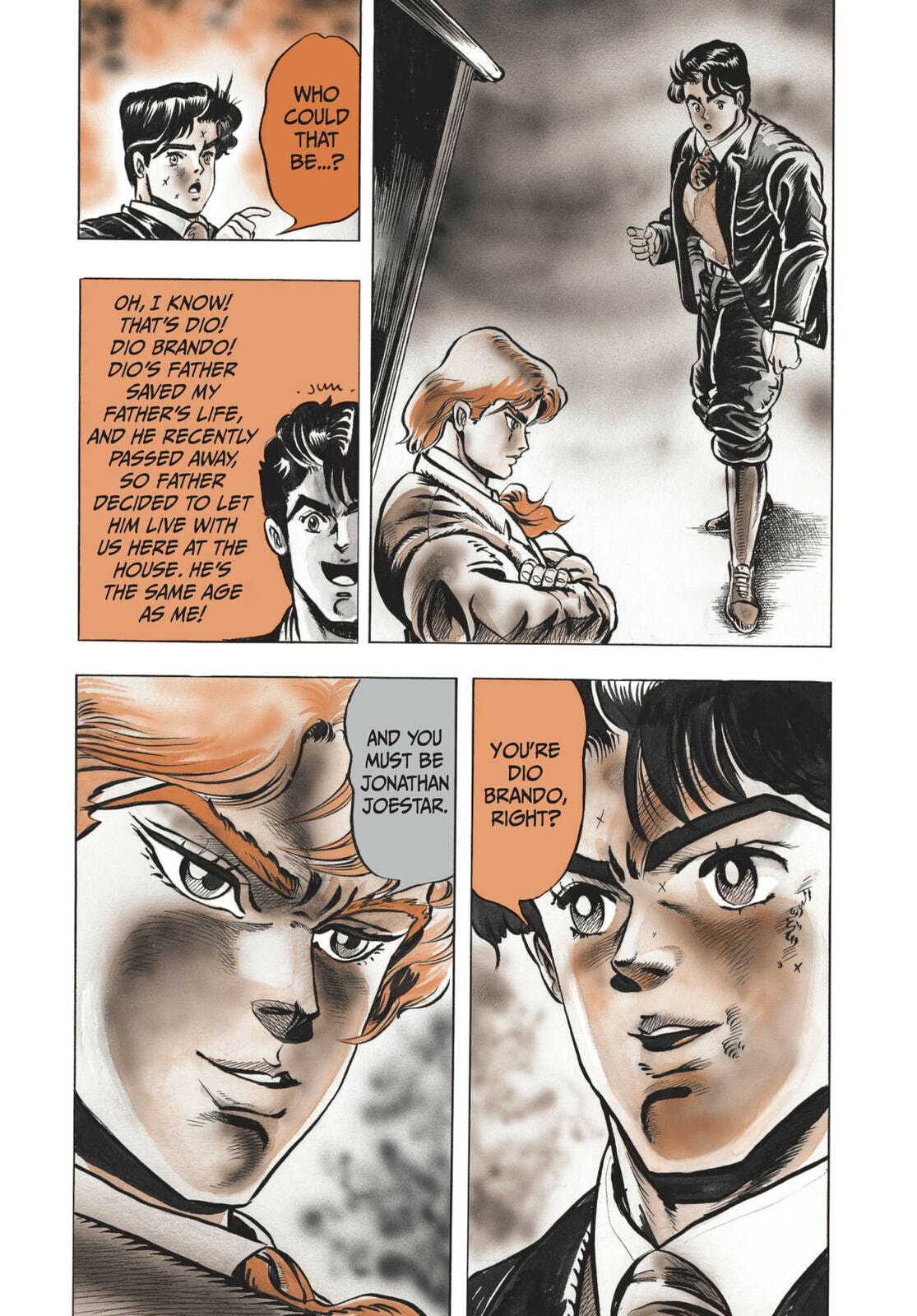 JoJo's Bizarre Adventure Part 1: Phantom Blood (Colored) Chapter 1 page 28 - 