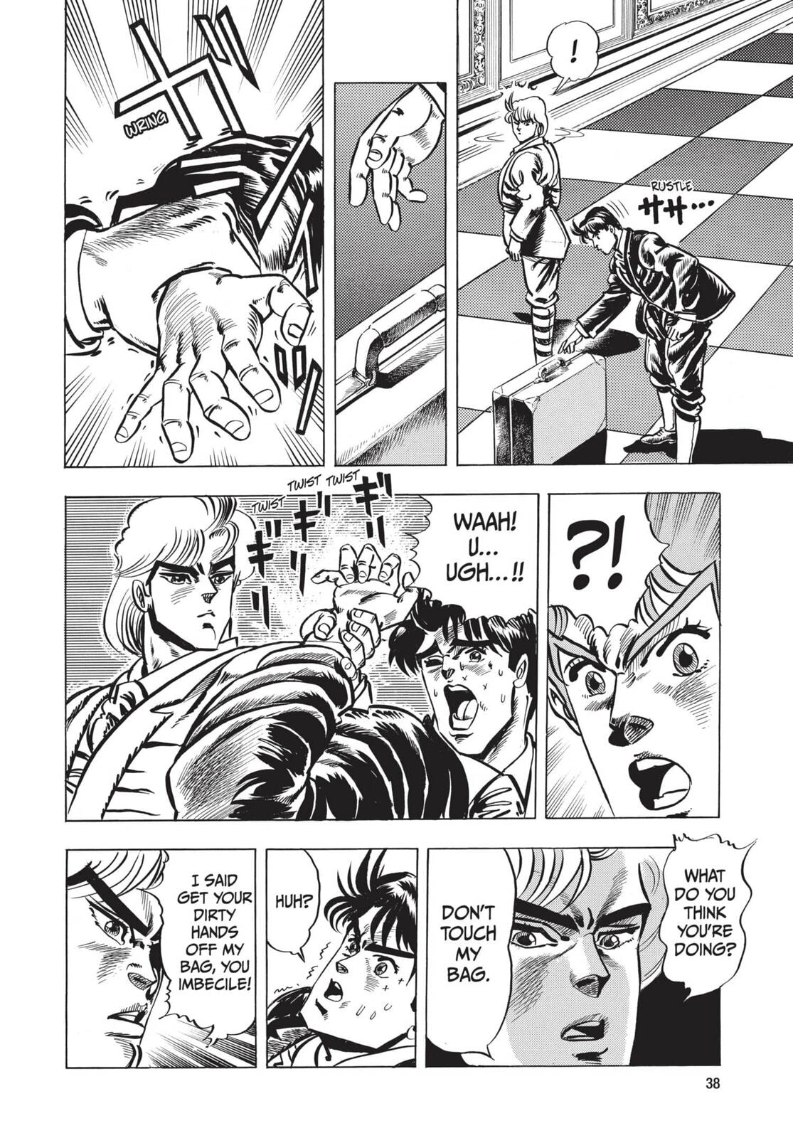 JoJo's Bizarre Adventure Part 1: Phantom Blood (Colored) Chapter 2 page 4 - 