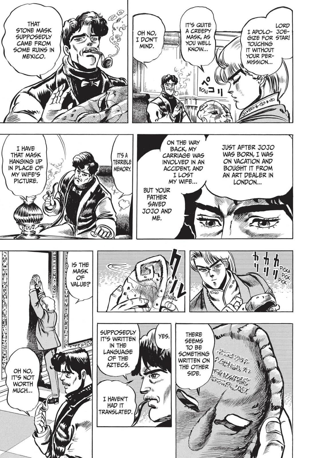 JoJo's Bizarre Adventure Part 1: Phantom Blood (Colored) Chapter 3 page 5 - 