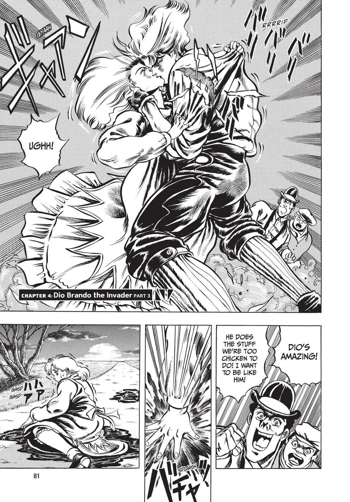 JoJo's Bizarre Adventure Part 1: Phantom Blood (Colored) Chapter 4 page 1 - 