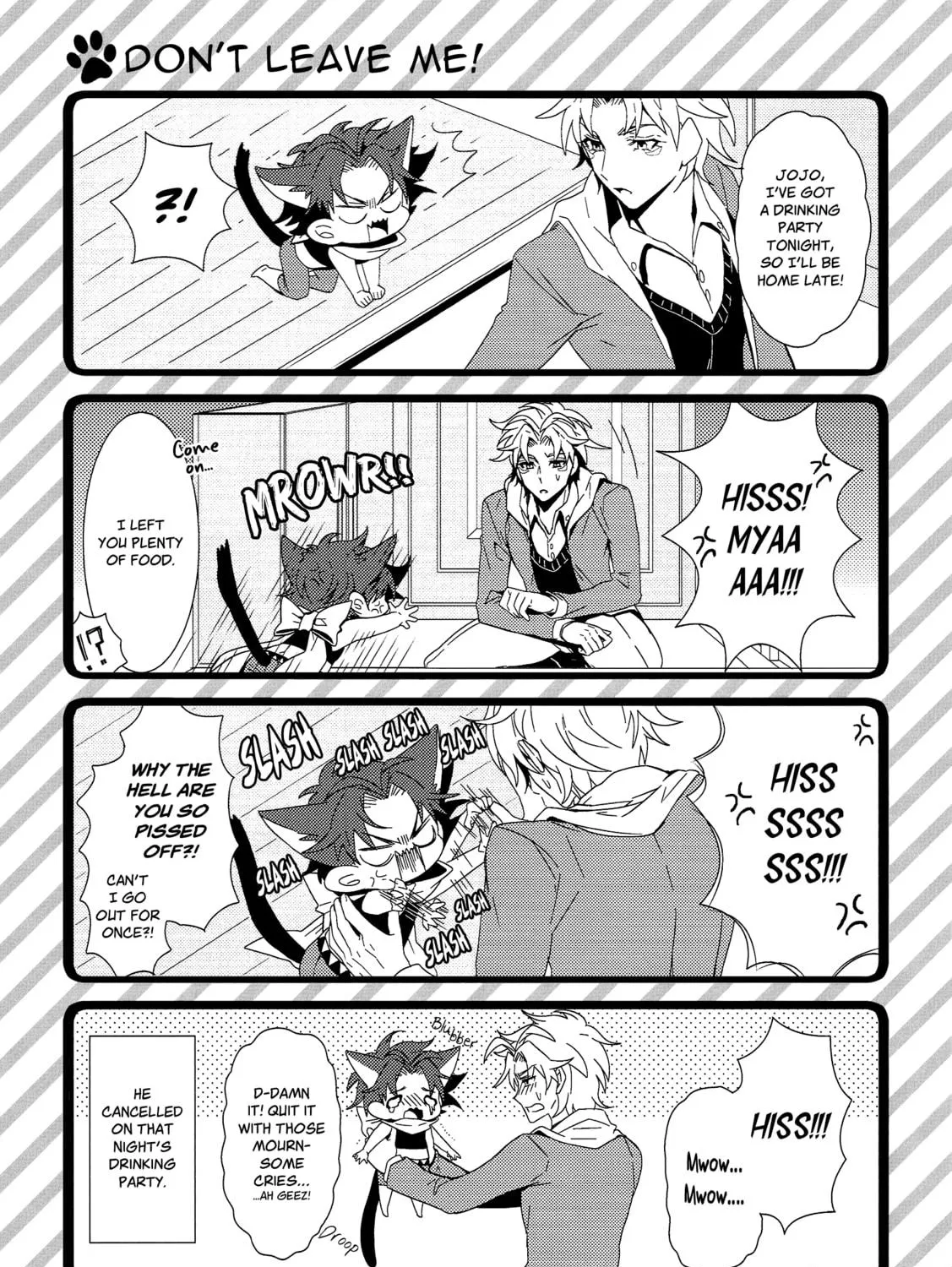 Jojo's Bizarre Adventure - Star Cats! Fast Contact Chapter 0 page 17 - 