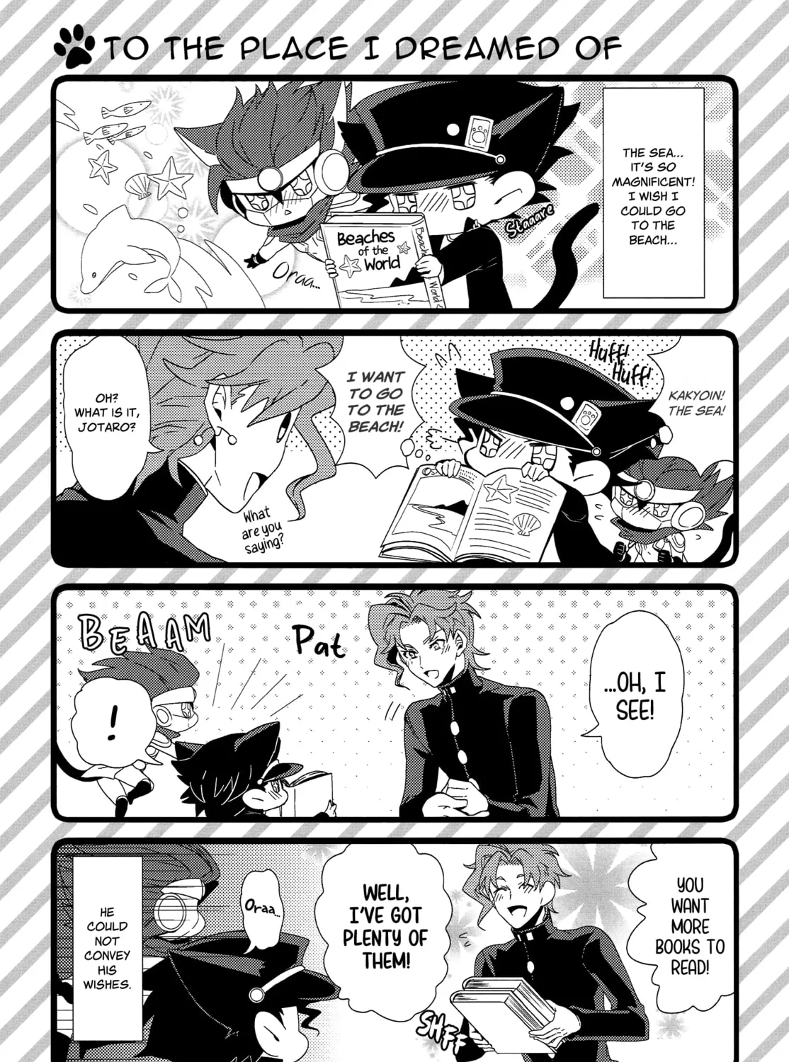 Jojo's Bizarre Adventure - Star Cats! Fast Contact Chapter 0 page 25 - 