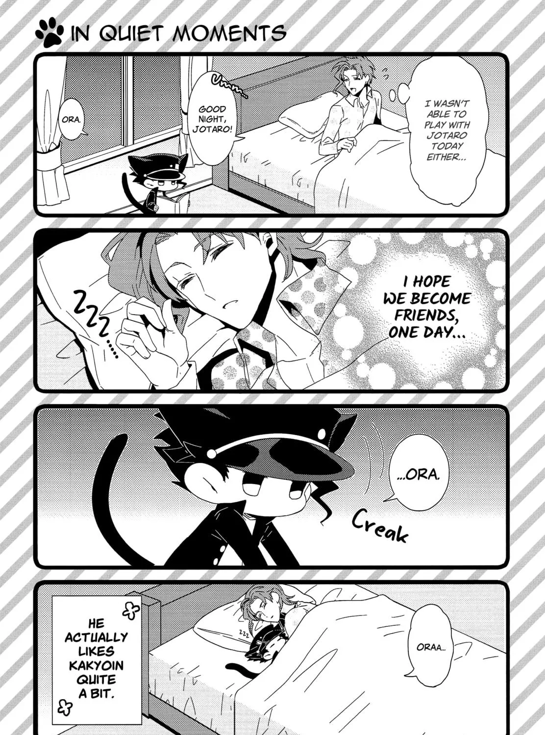 Jojo's Bizarre Adventure - Star Cats! Fast Contact Chapter 0 page 29 - 