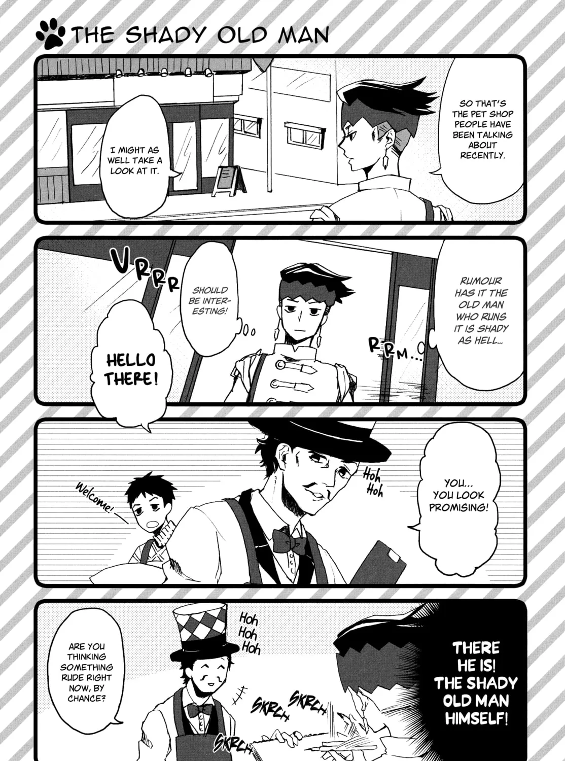 Jojo's Bizarre Adventure - Star Cats! Fast Contact Chapter 0 page 33 - 