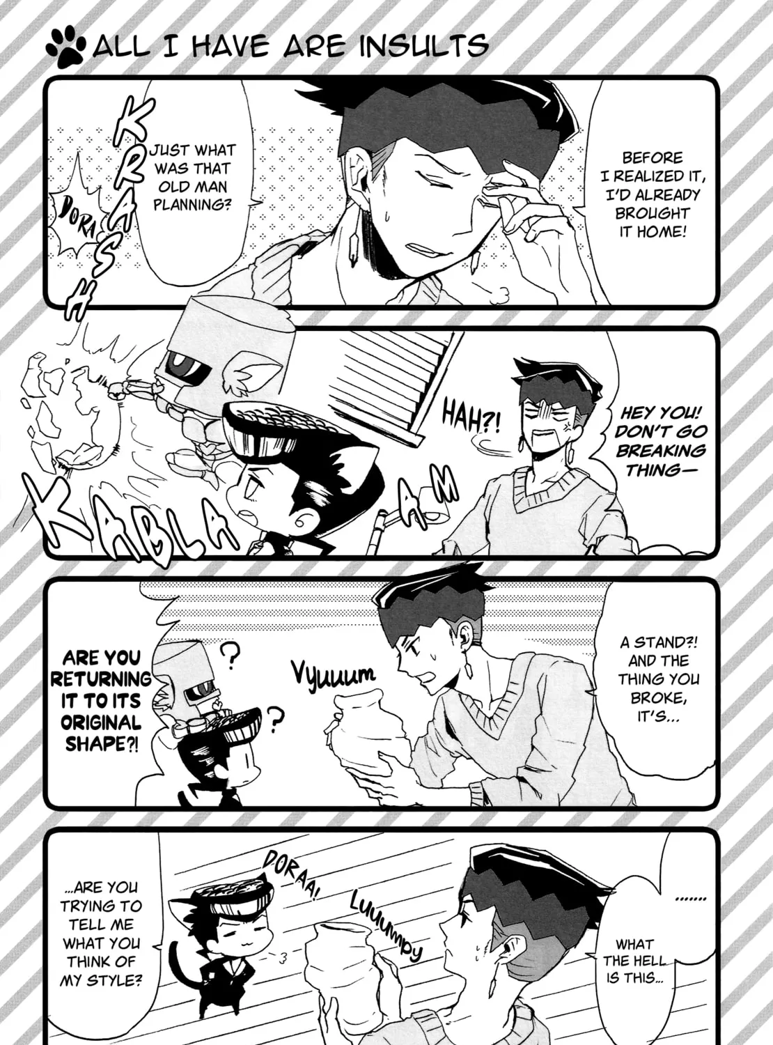 Jojo's Bizarre Adventure - Star Cats! Fast Contact Chapter 0 page 37 - 