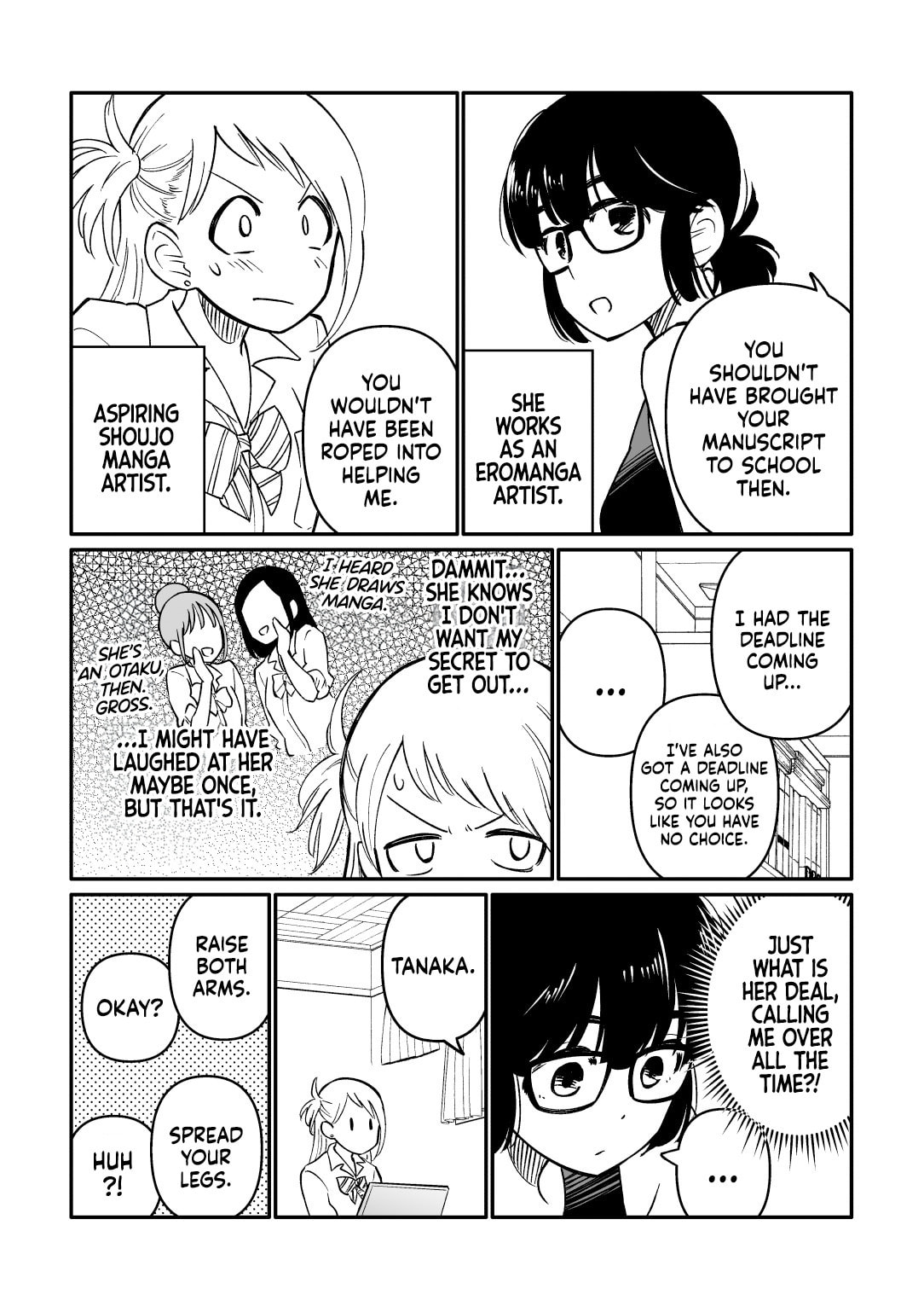 Joshi-man Twitter Extras Chapter 42 page 2 - 