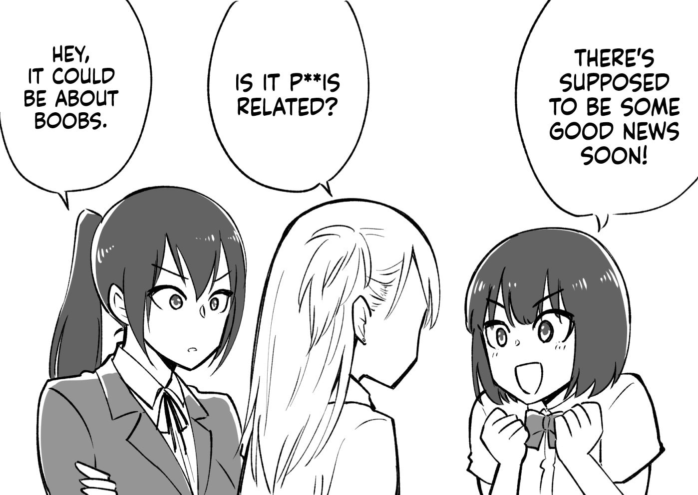 Joshi-man Twitter Extras Chapter 62 page 1 - 
