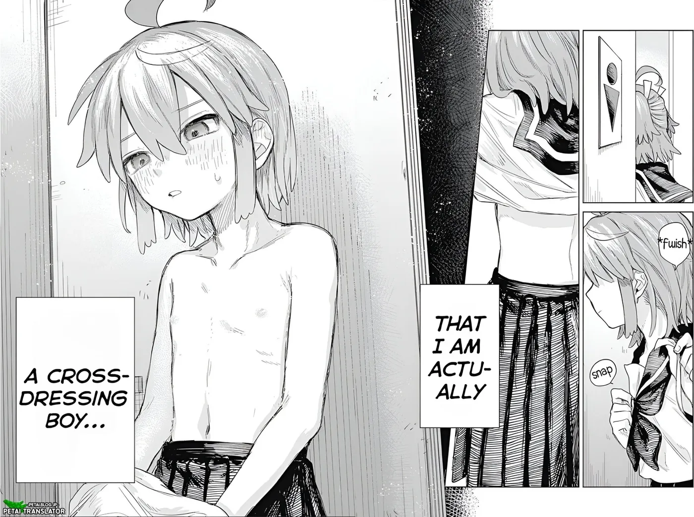 Josou Danshi wa Skirt o Nugitai! Chapter 1 page 12 - 