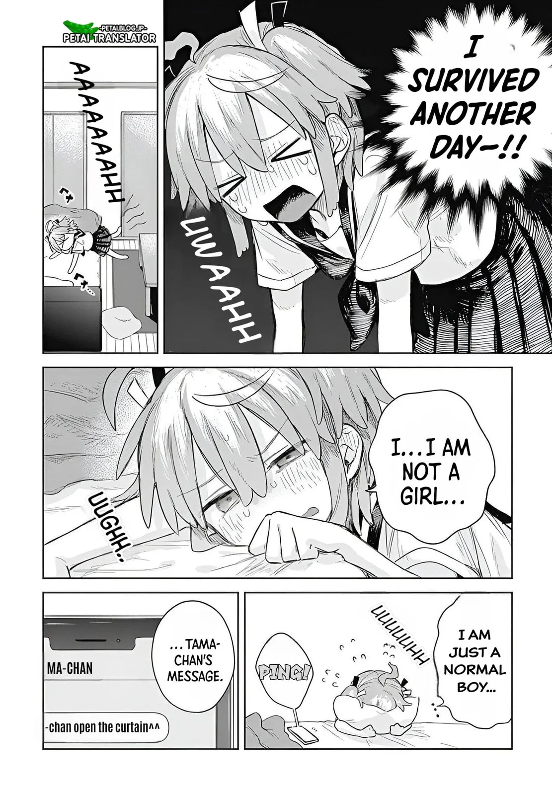 Josou Danshi wa Skirt o Nugitai! Chapter 1 page 30 - 