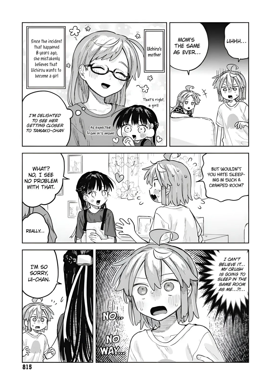 Josou Danshi wa Skirt o Nugitai! Chapter 12 page 5 - 