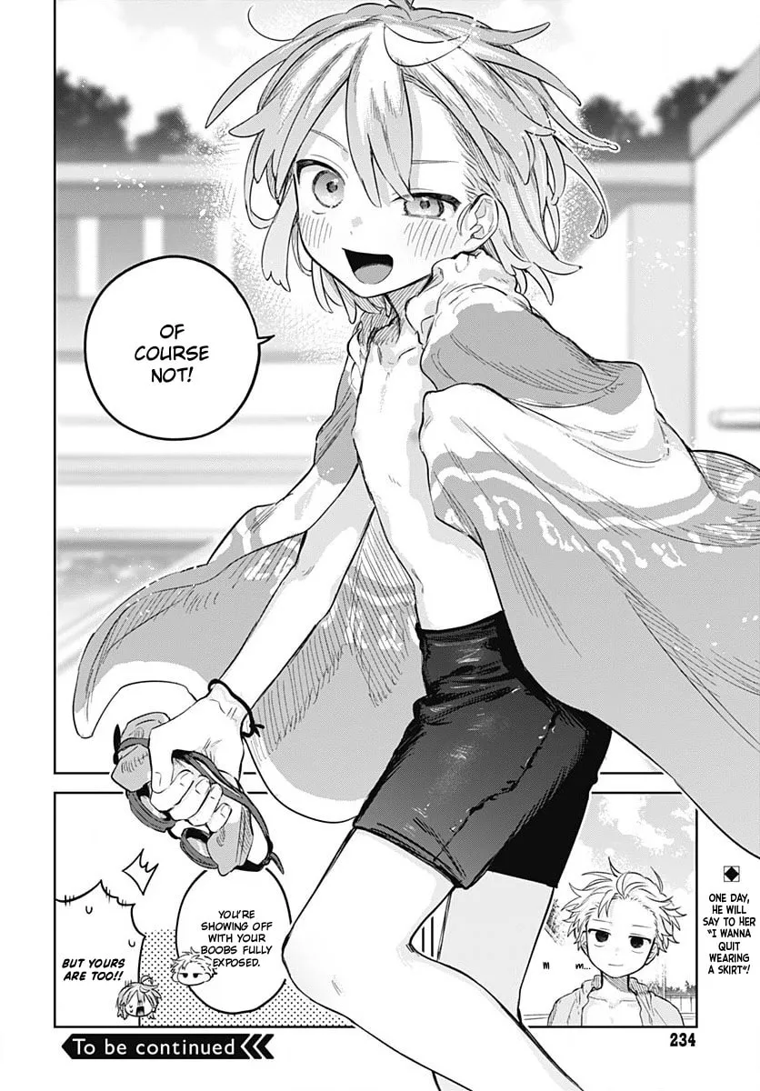 Josou Danshi wa Skirt o Nugitai! Chapter 14 page 10 - 