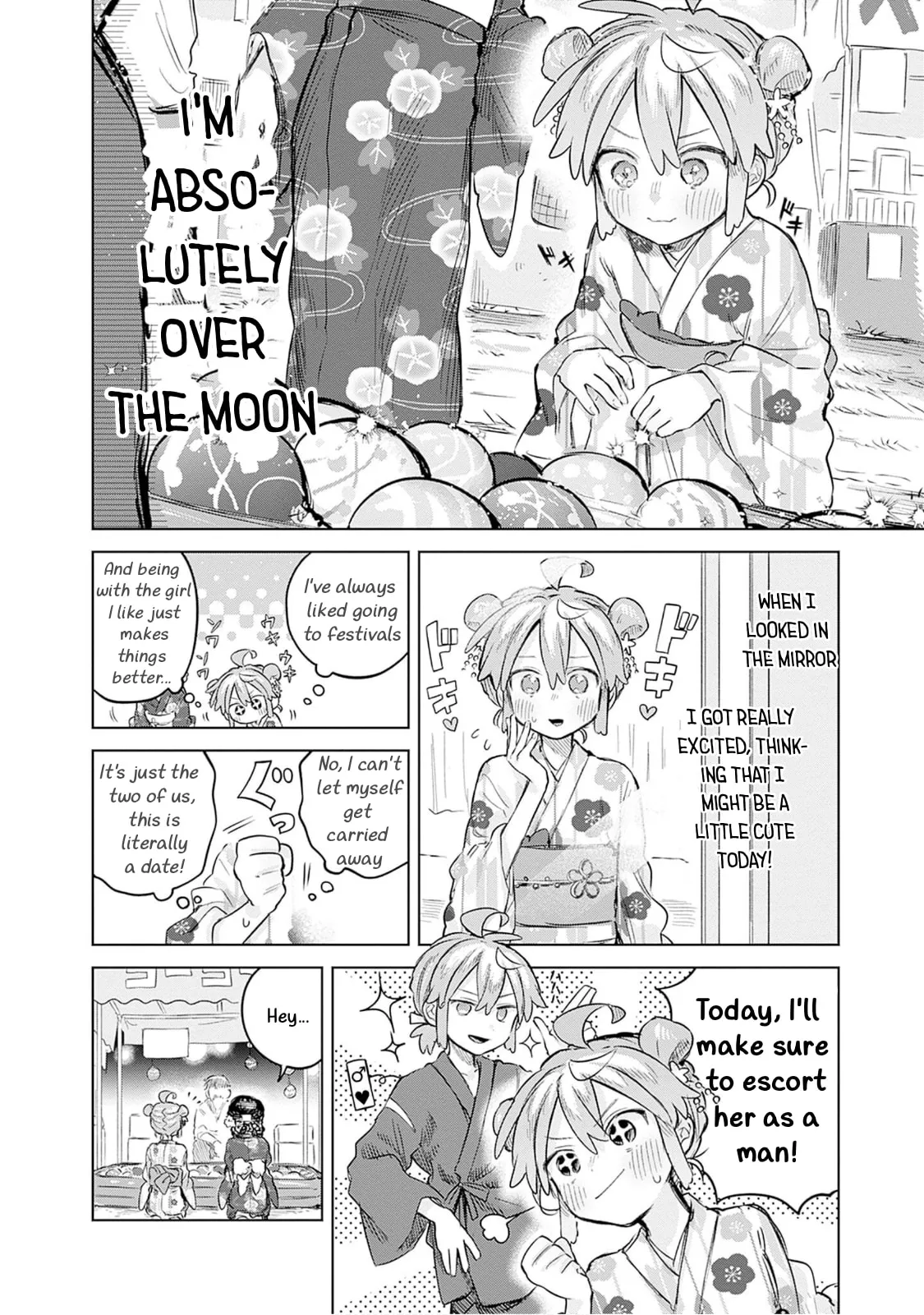 Josou Danshi wa Skirt o Nugitai! Chapter 17 page 6 - 