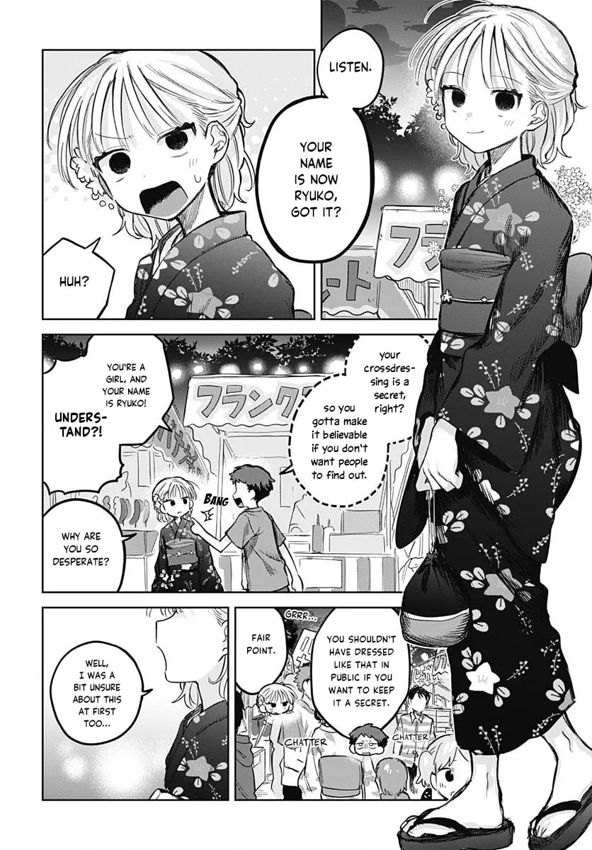 Josou Danshi wa Skirt o Nugitai! Chapter 18 page 4 - 