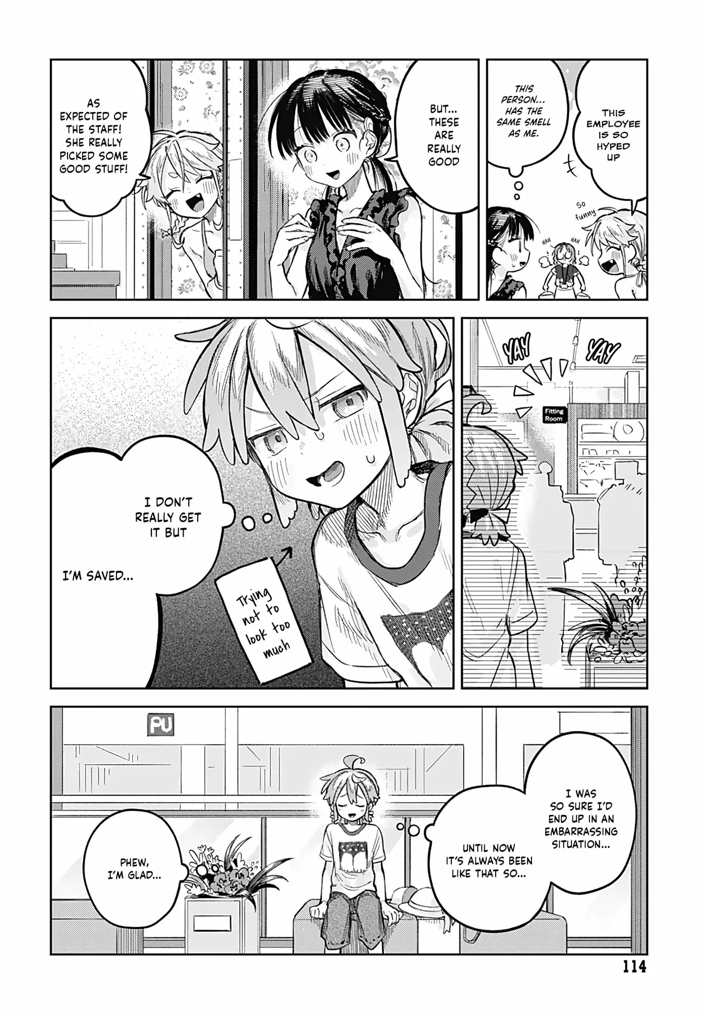 Josou Danshi wa Skirt o Nugitai! Chapter 20 page 14 - 
