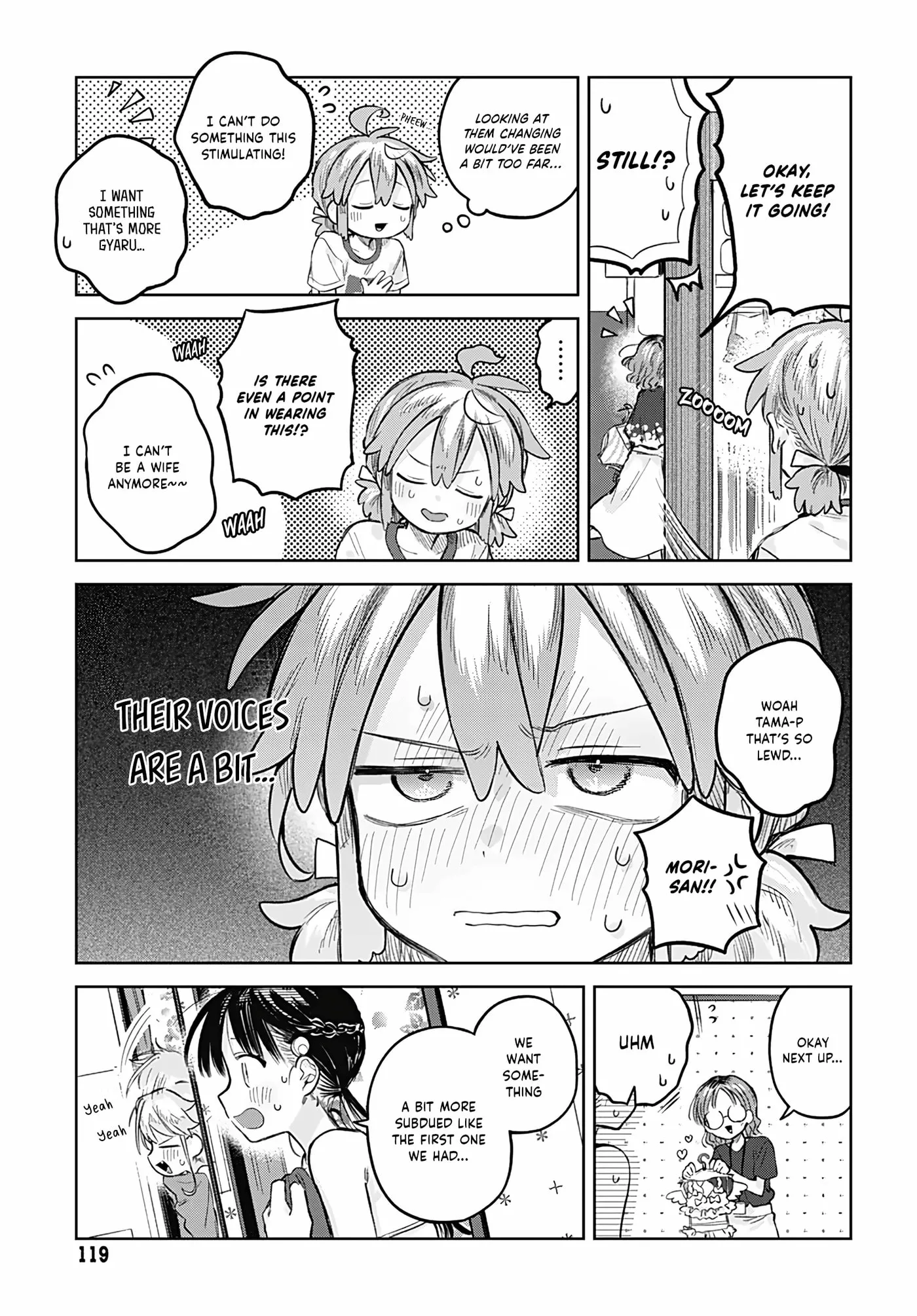Josou Danshi wa Skirt o Nugitai! Chapter 20 page 19 - 