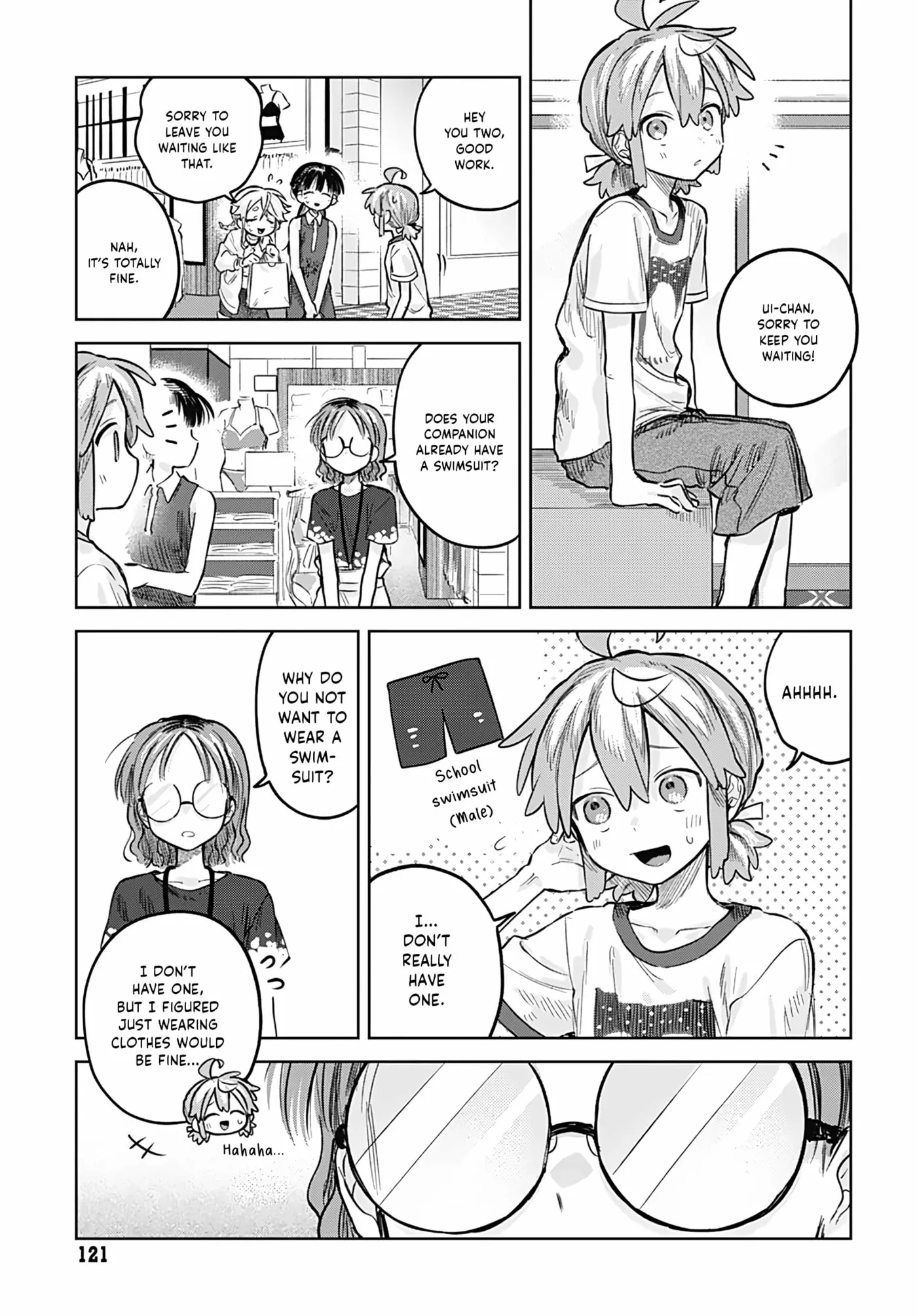 Josou Danshi wa Skirt o Nugitai! Chapter 20 page 21 - 