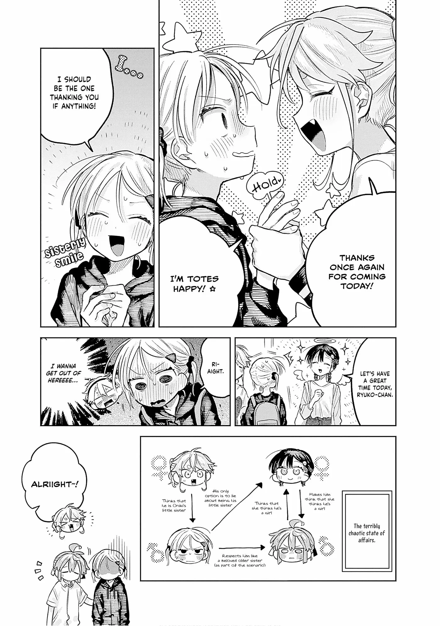 Josou Danshi wa Skirt o Nugitai! Chapter 21 page 4 - 