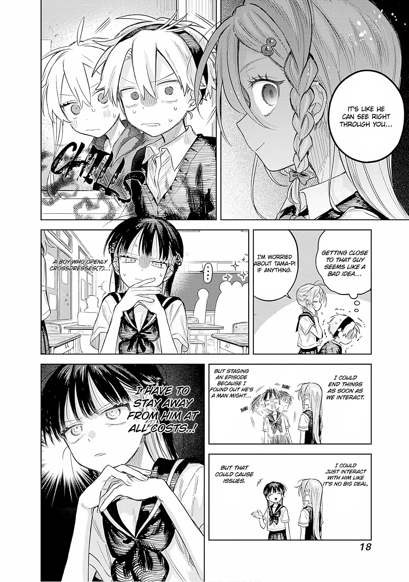 Josou Danshi wa Skirt o Nugitai! Chapter 22 page 16 - 