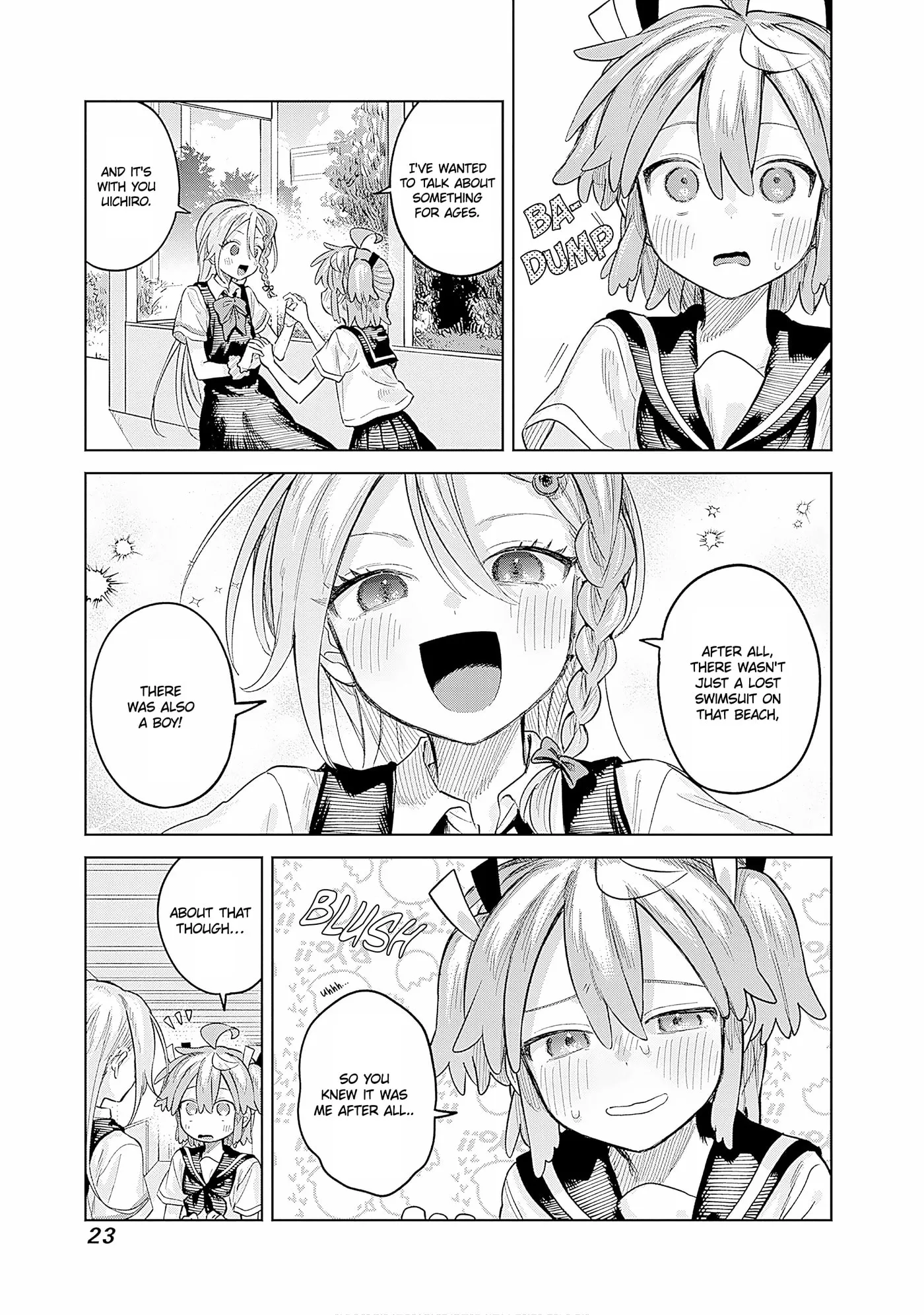 Josou Danshi wa Skirt o Nugitai! Chapter 22 page 21 - 