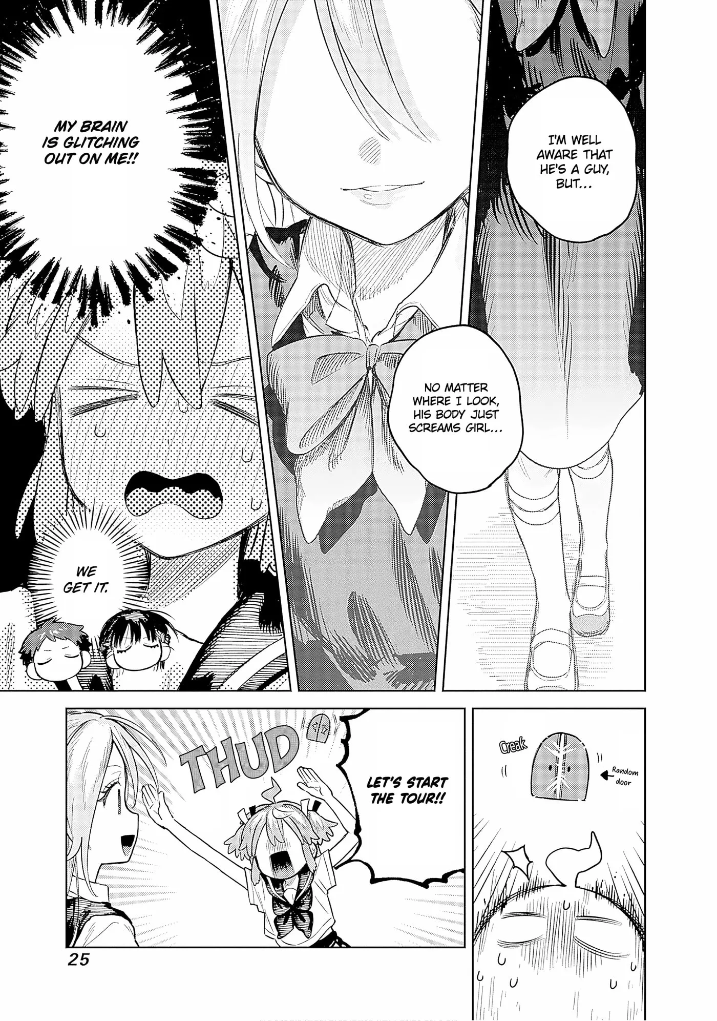 Josou Danshi wa Skirt o Nugitai! Chapter 22 page 23 - 