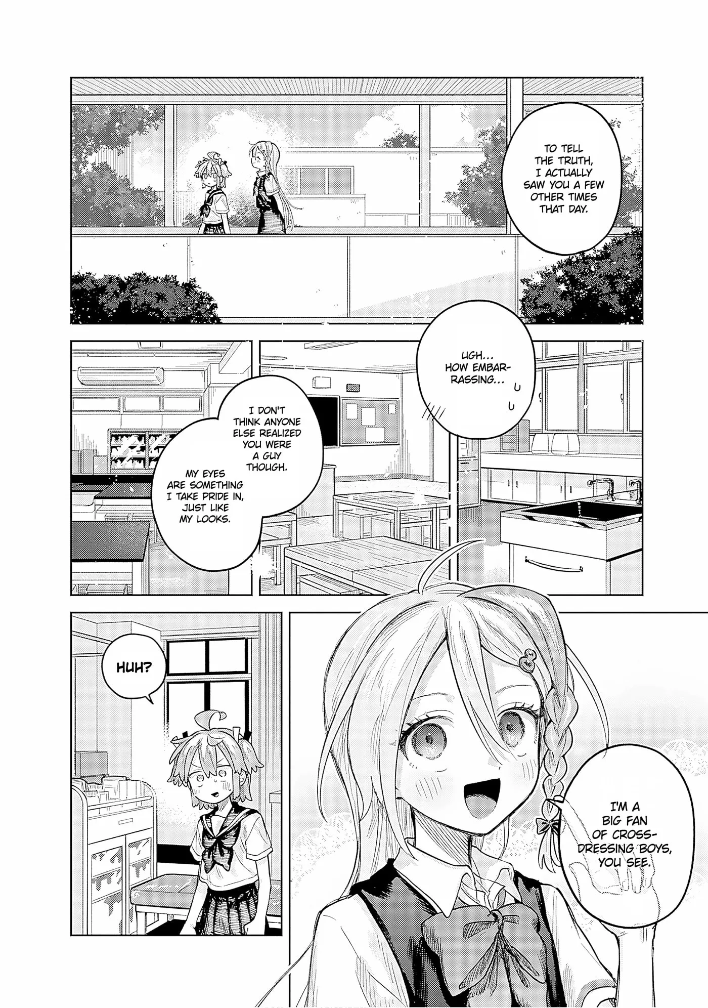 Josou Danshi wa Skirt o Nugitai! Chapter 22 page 24 - 