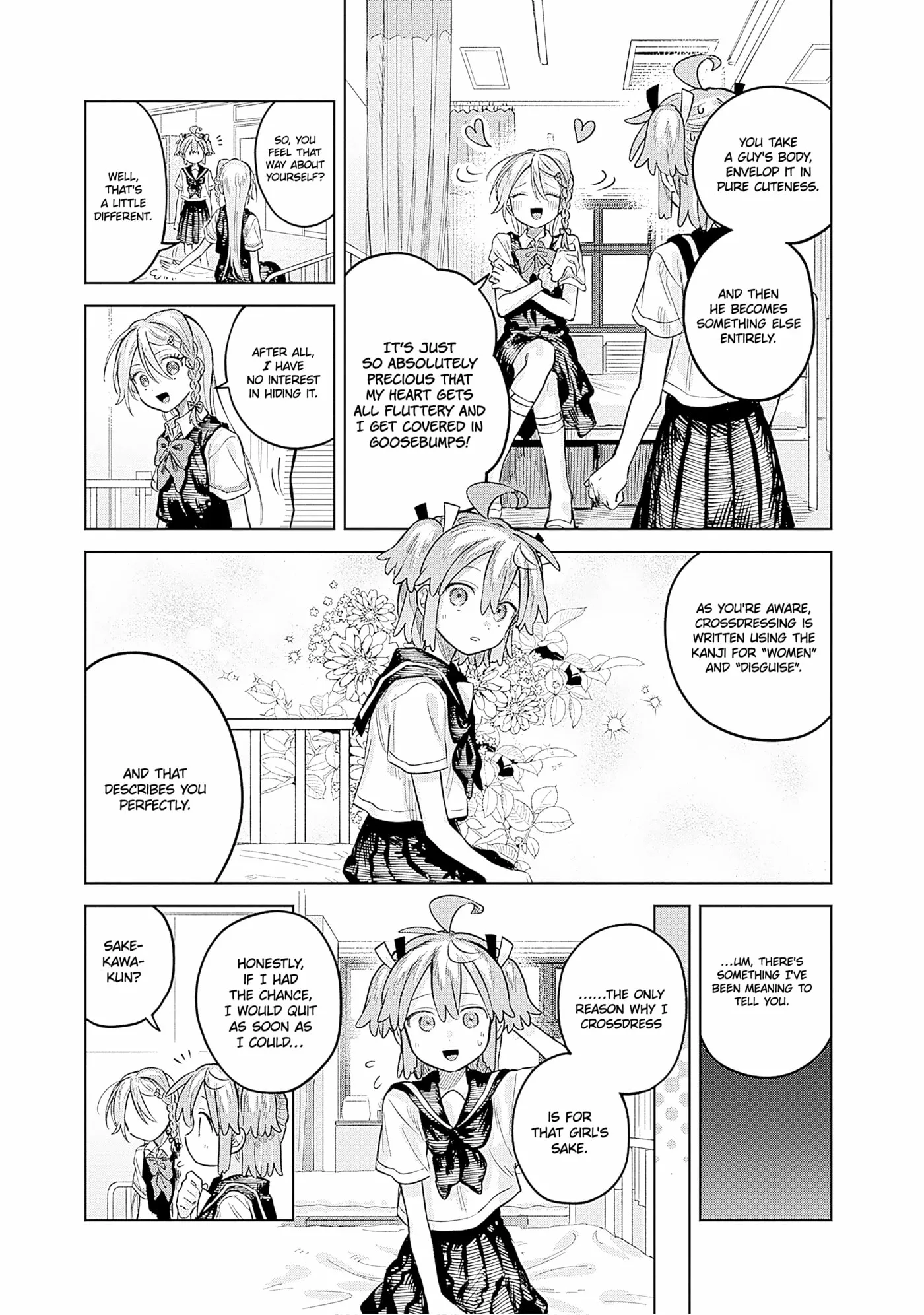 Josou Danshi wa Skirt o Nugitai! Chapter 22 page 25 - 