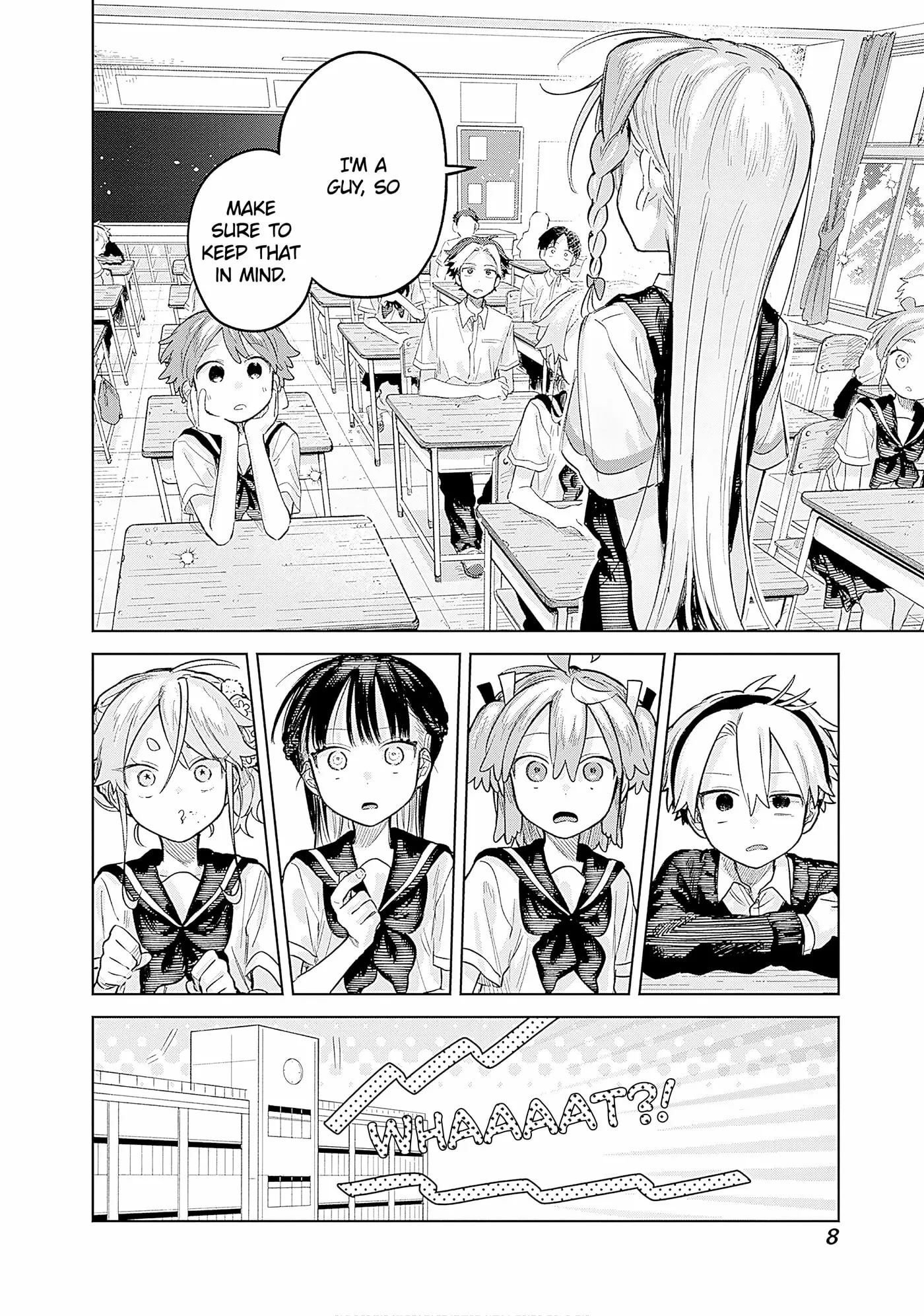 Josou Danshi wa Skirt o Nugitai! Chapter 22 page 6 - 