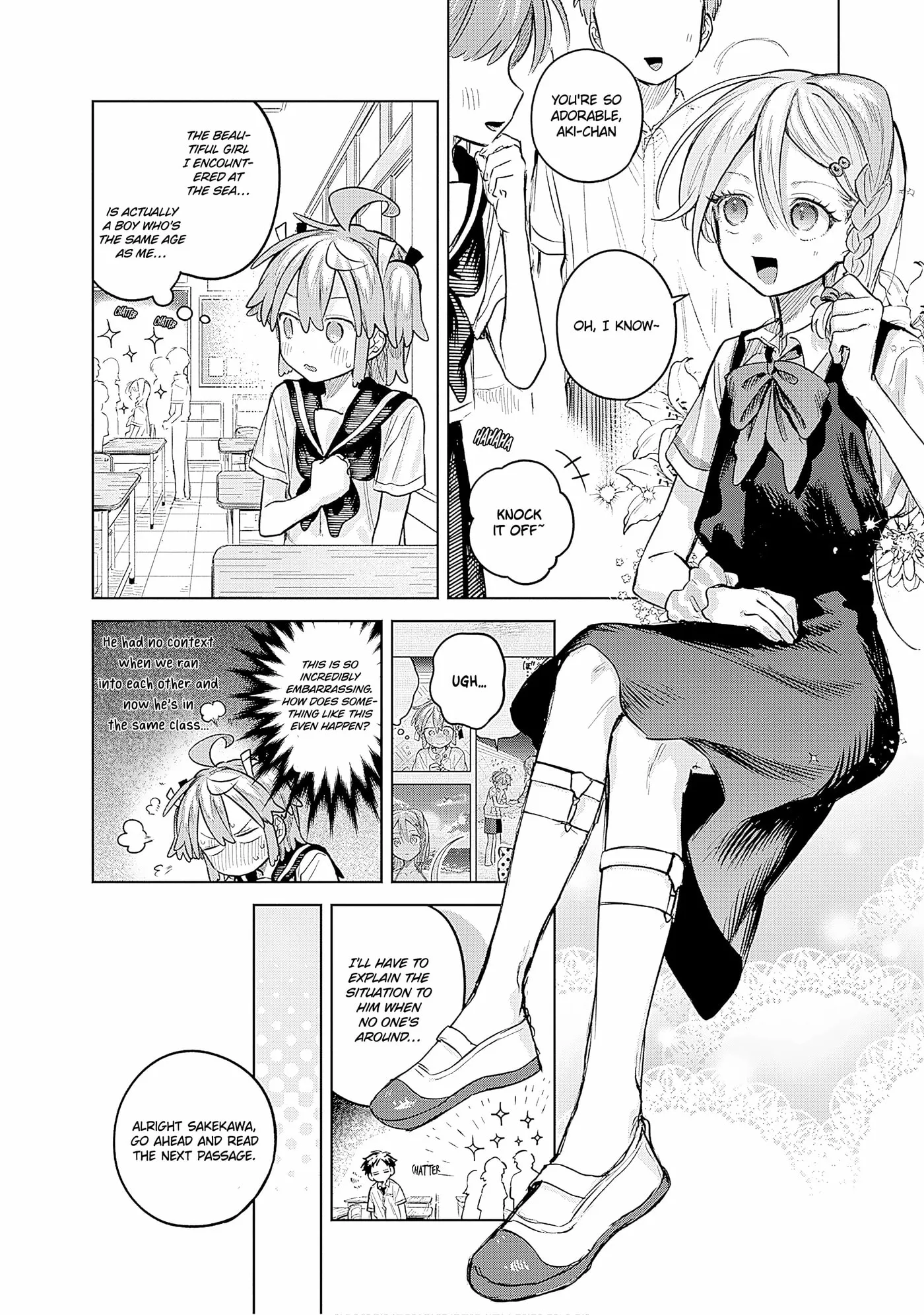 Josou Danshi wa Skirt o Nugitai! Chapter 22 page 8 - 