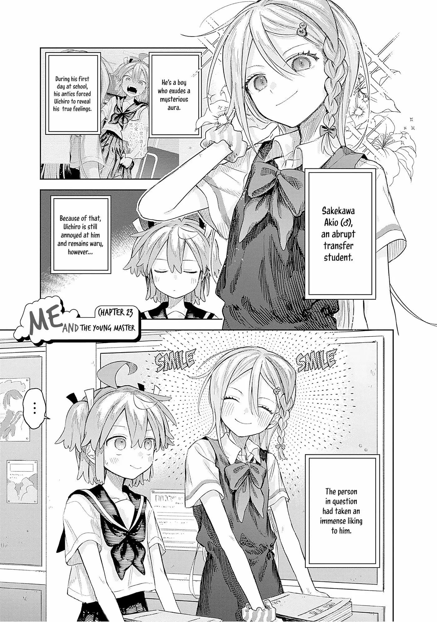 Josou Danshi wa Skirt o Nugitai! Chapter 23 page 1 - 