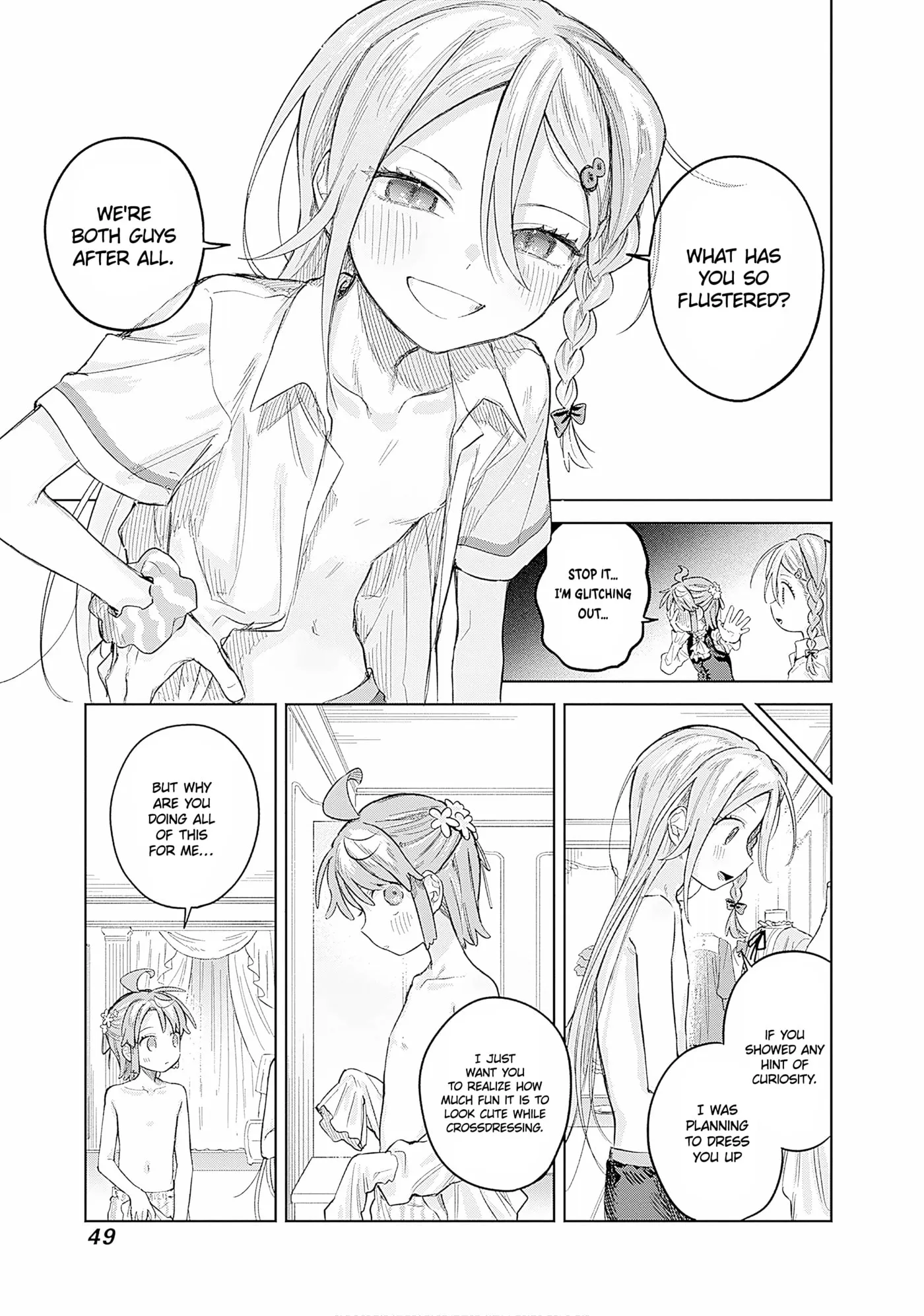 Josou Danshi wa Skirt o Nugitai! Chapter 23 page 11 - 