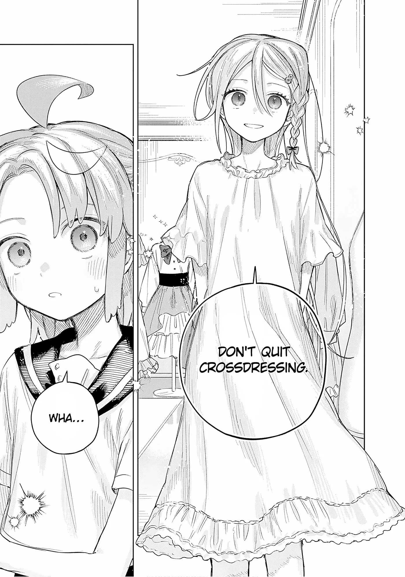Josou Danshi wa Skirt o Nugitai! Chapter 23 page 15 - 