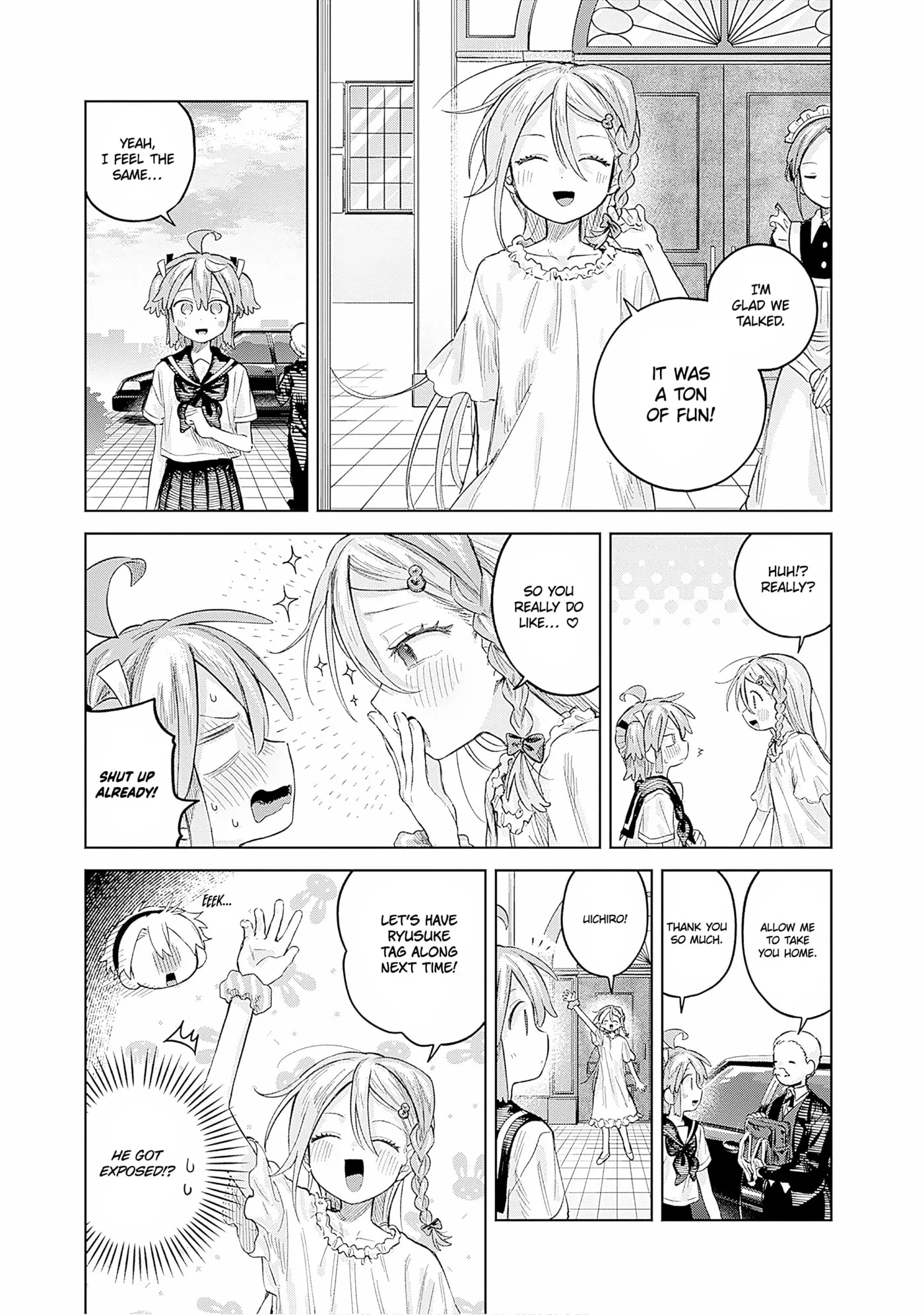 Josou Danshi wa Skirt o Nugitai! Chapter 23 page 17 - 
